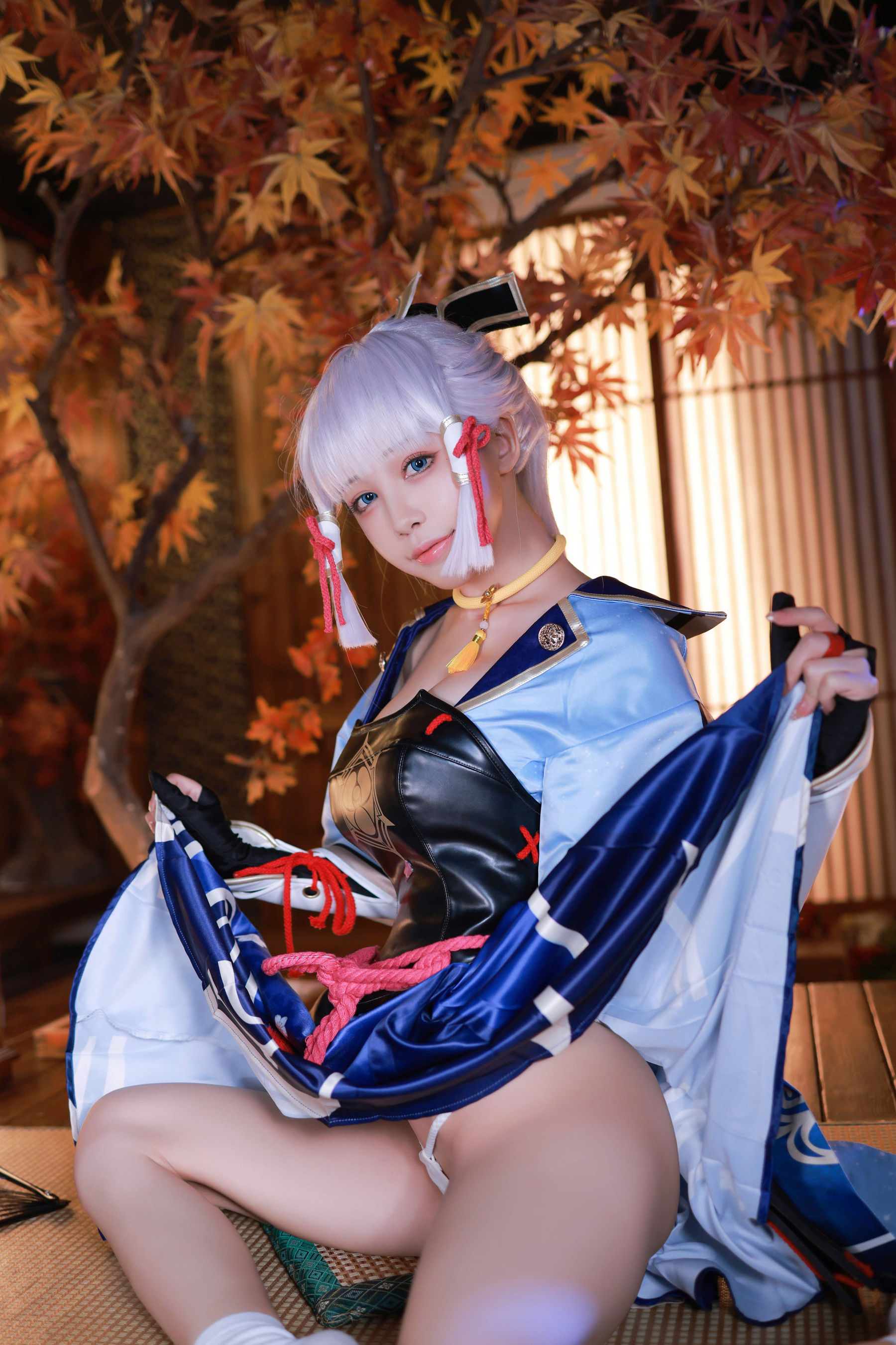 [网红COS] 动漫博主水淼aqua - 神里绫华
