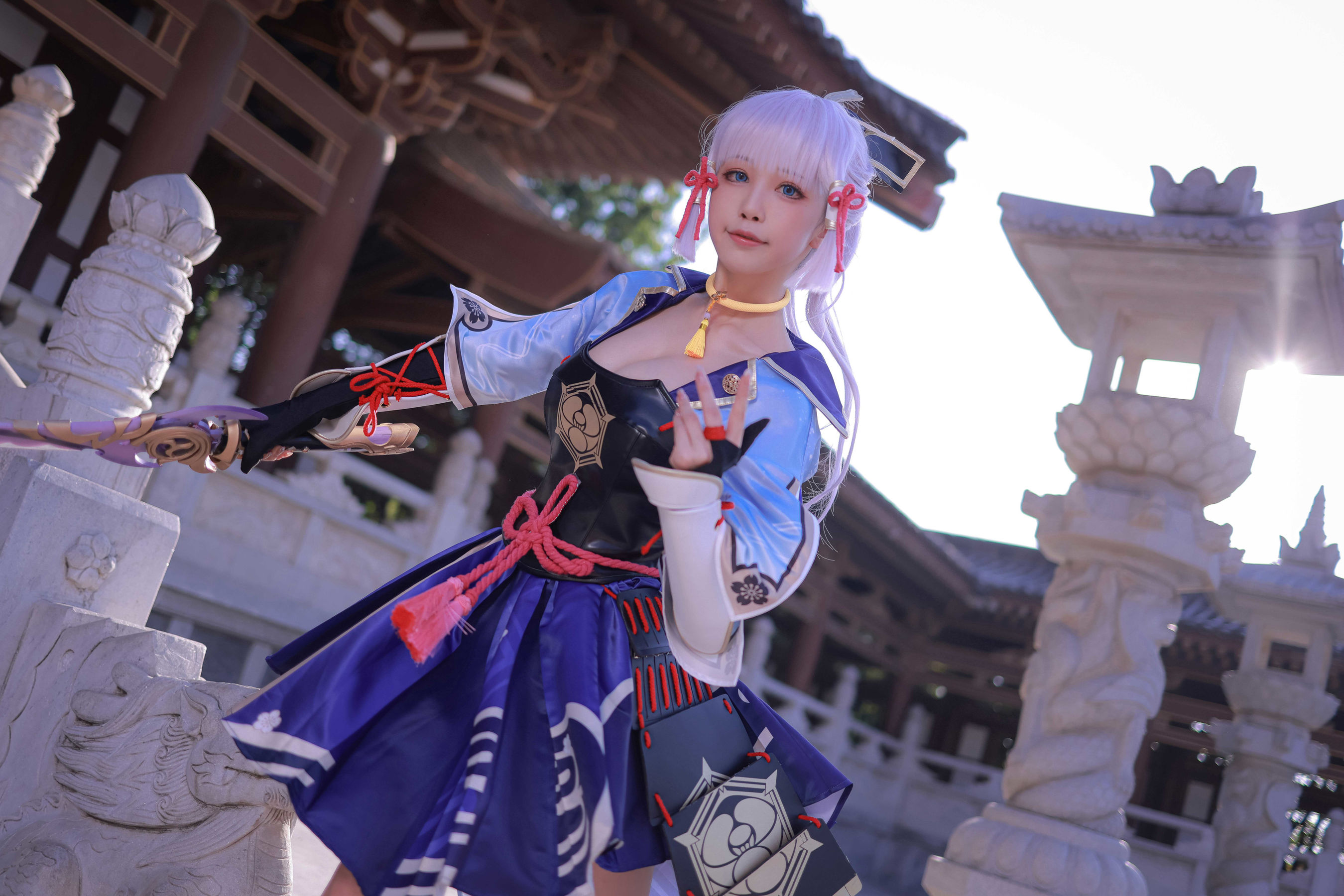 [网红COS] 动漫博主水淼aqua - 神里绫华