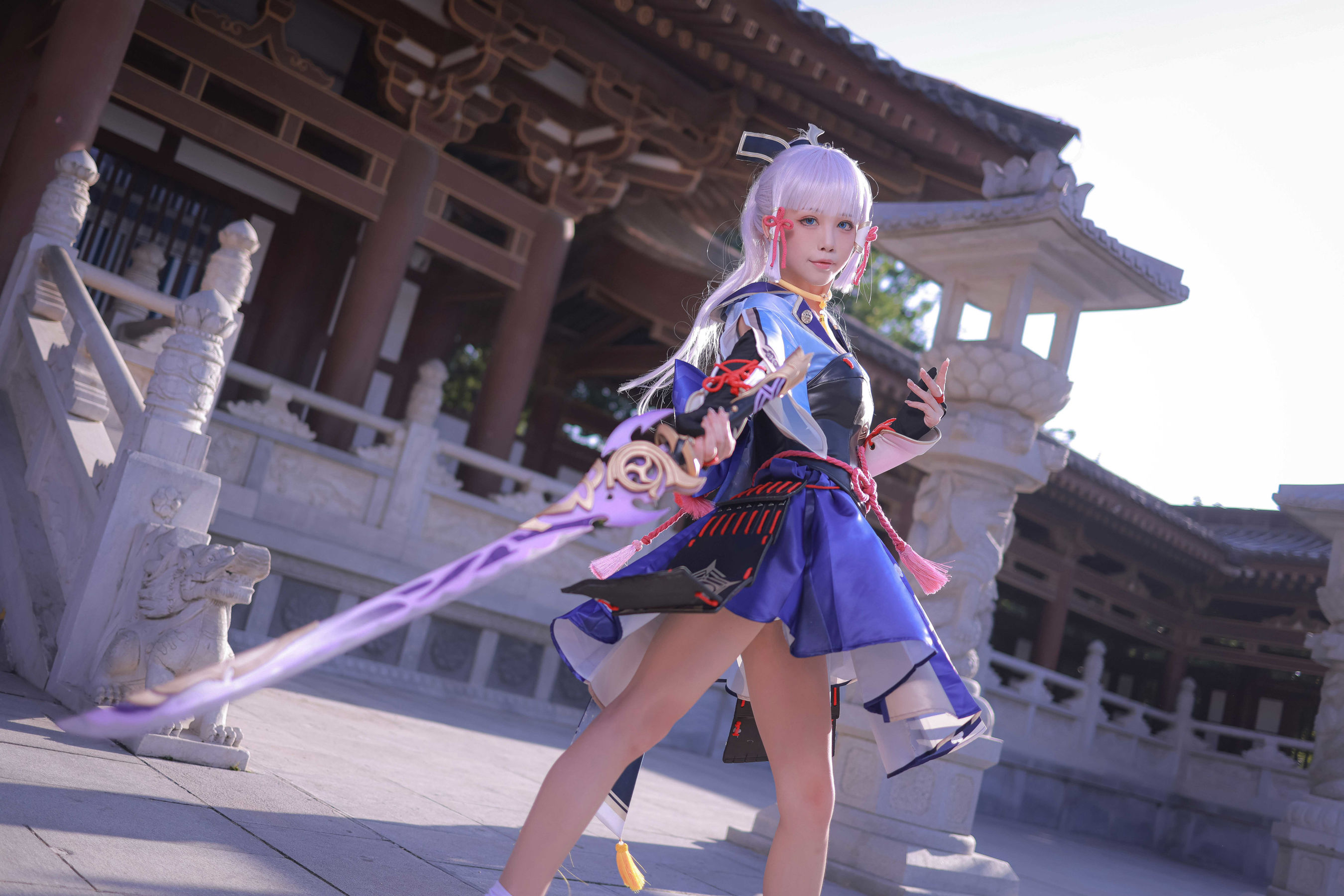 [网红COS] 动漫博主水淼aqua - 神里绫华