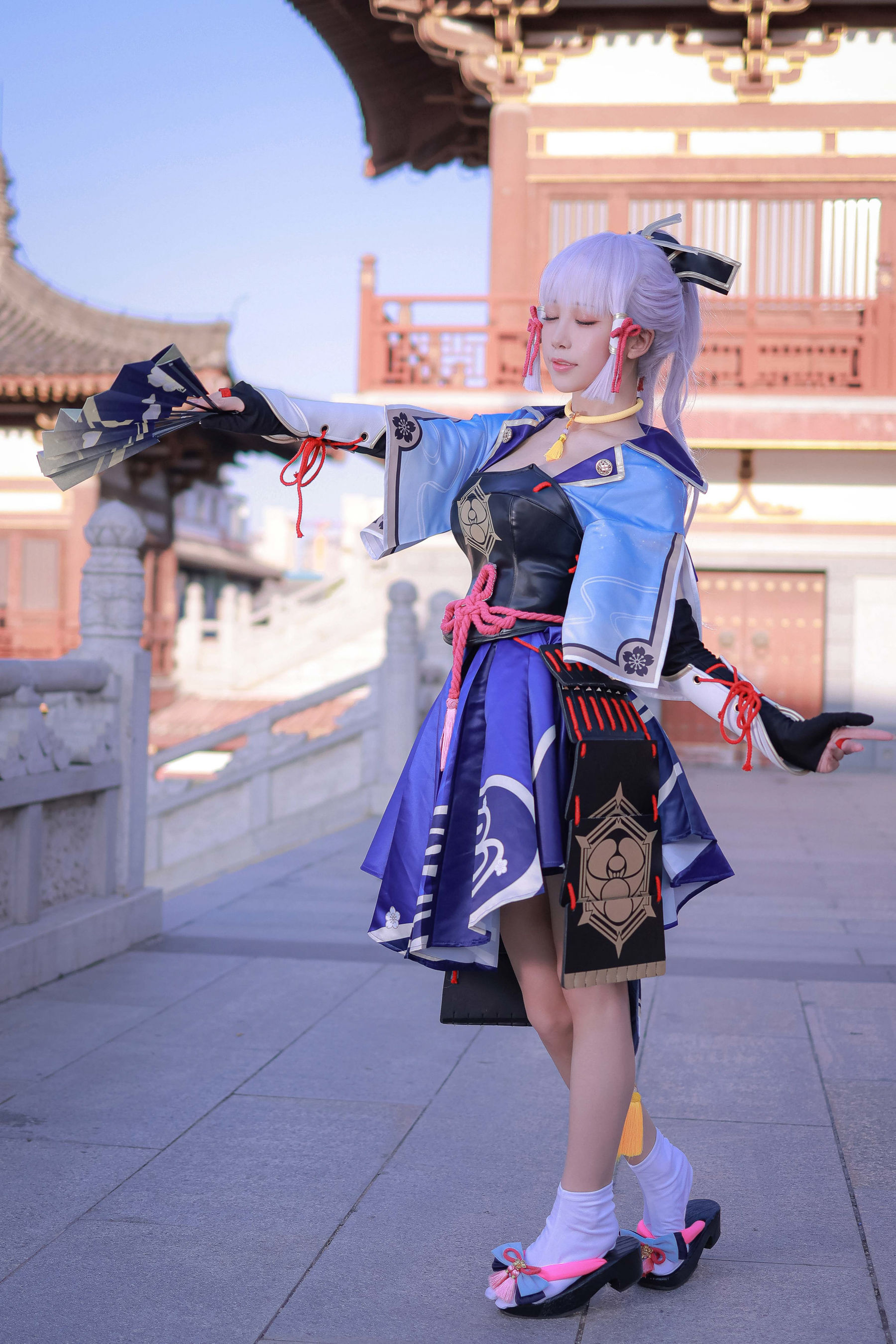 [网红COS] 动漫博主水淼aqua - 神里绫华