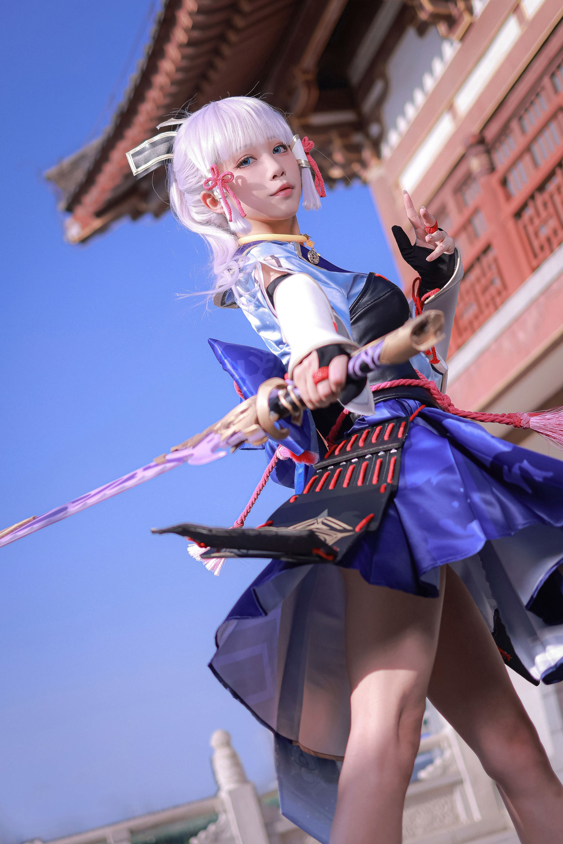 [网红COS] 动漫博主水淼aqua - 神里绫华