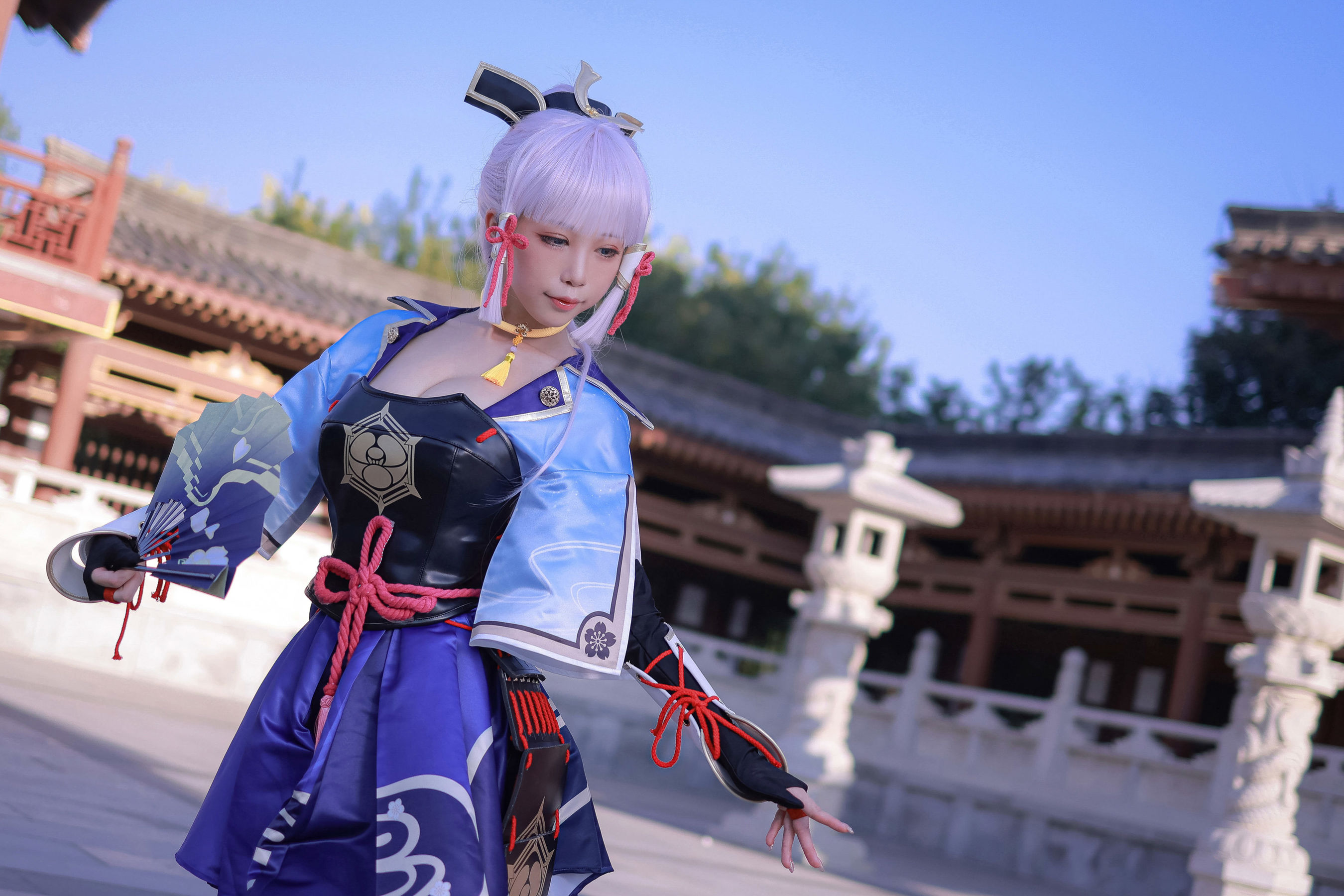 [网红COS] 动漫博主水淼aqua - 神里绫华