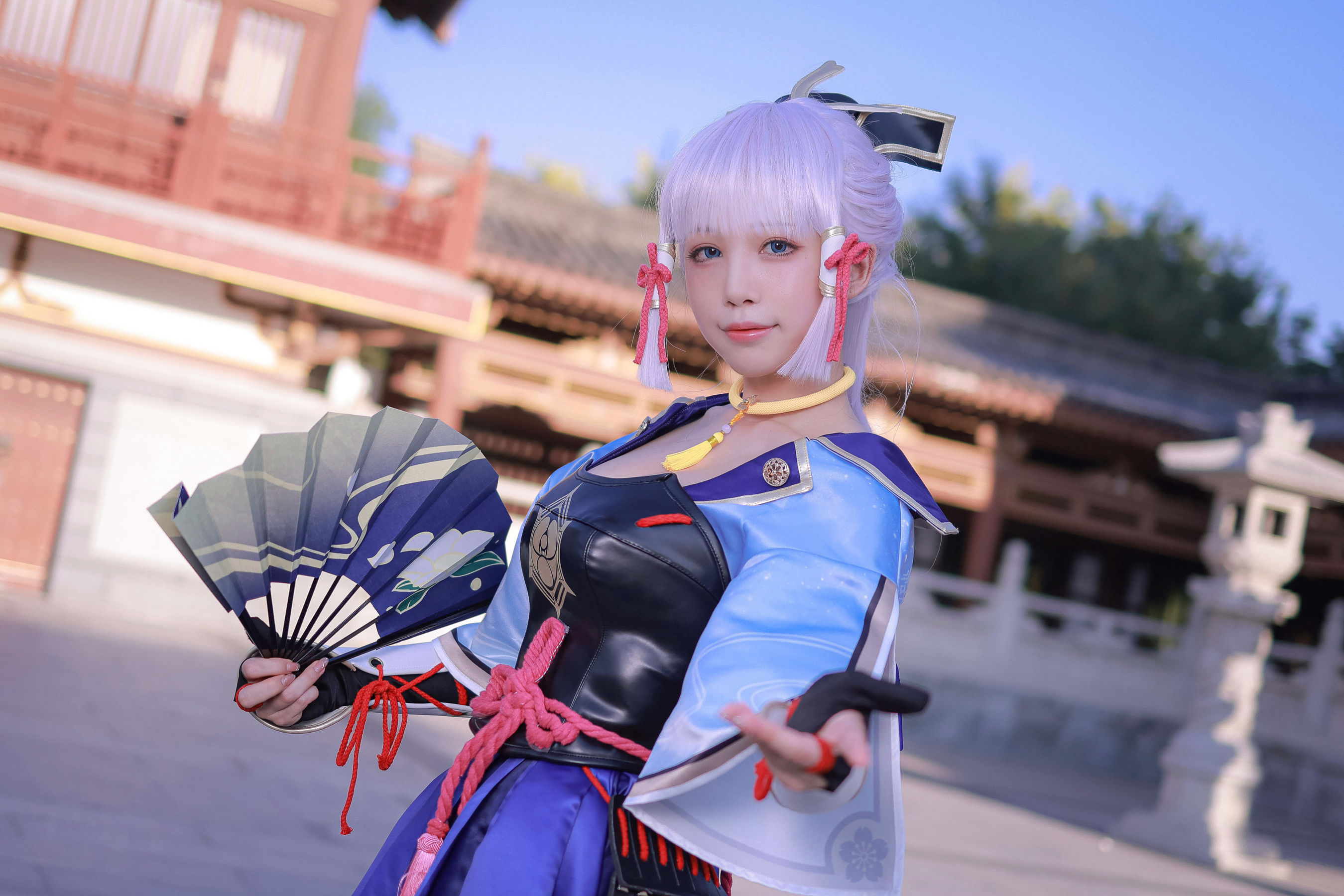 [网红COS] 动漫博主水淼aqua - 神里绫华