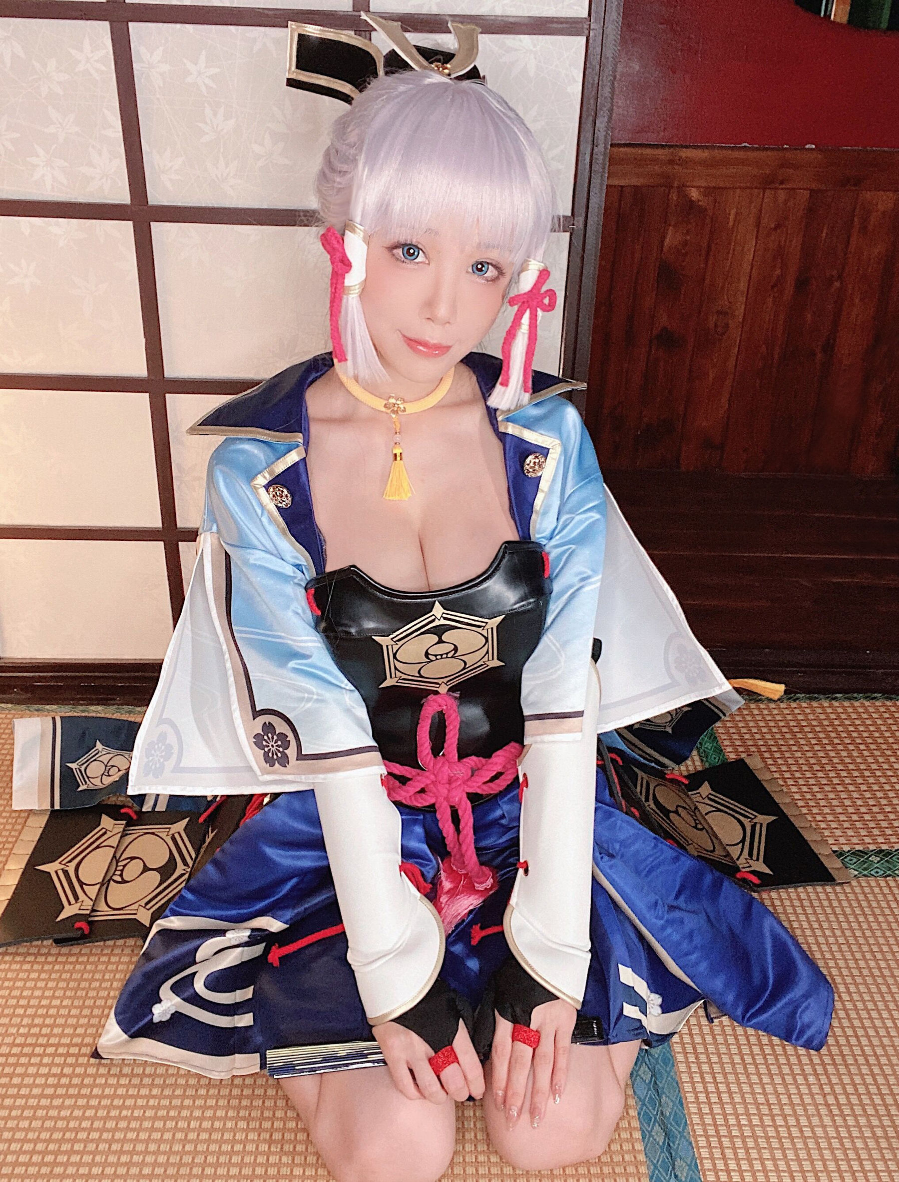 [网红COS] 动漫博主水淼aqua - 神里绫华