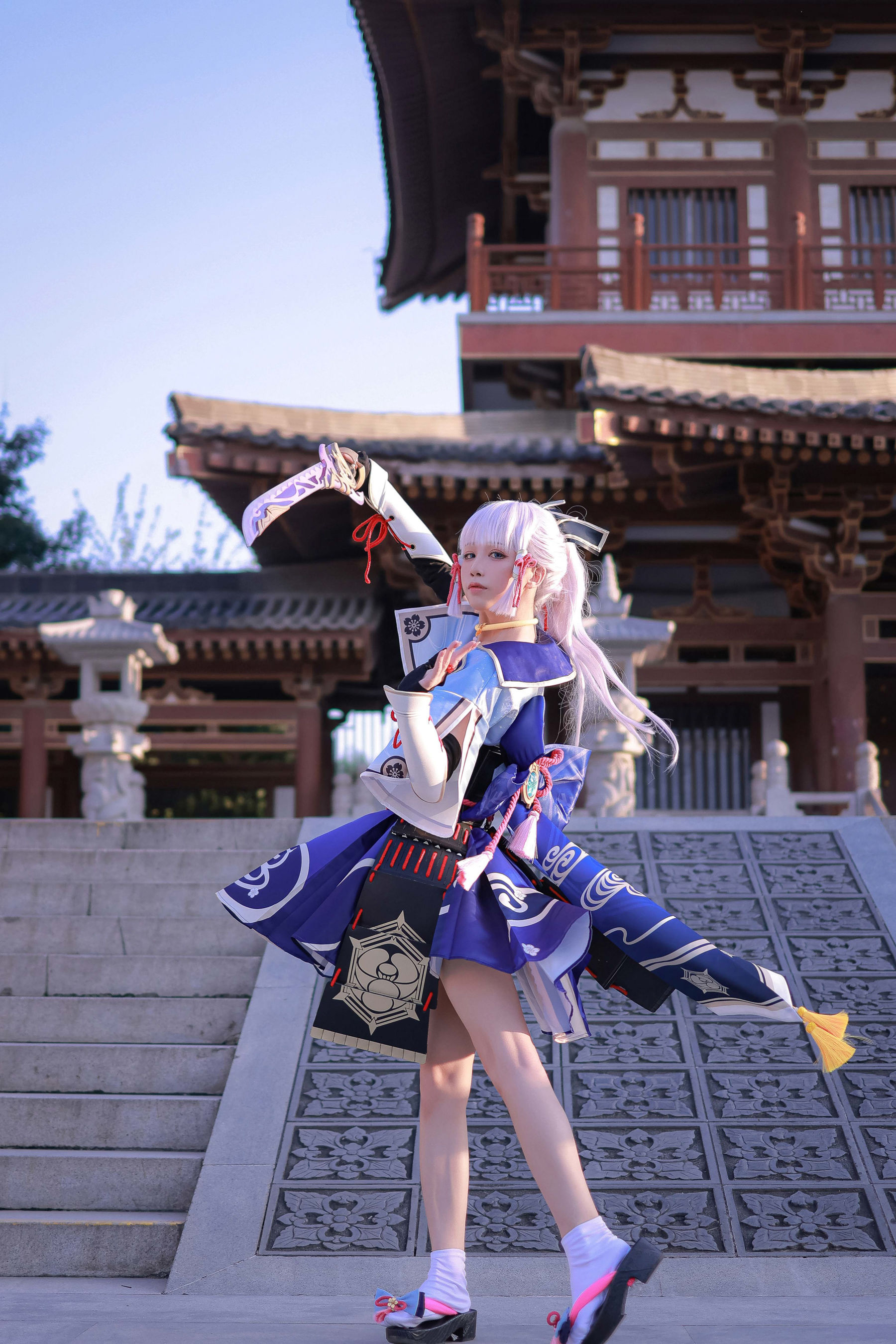 [网红COS] 动漫博主水淼aqua - 神里绫华
