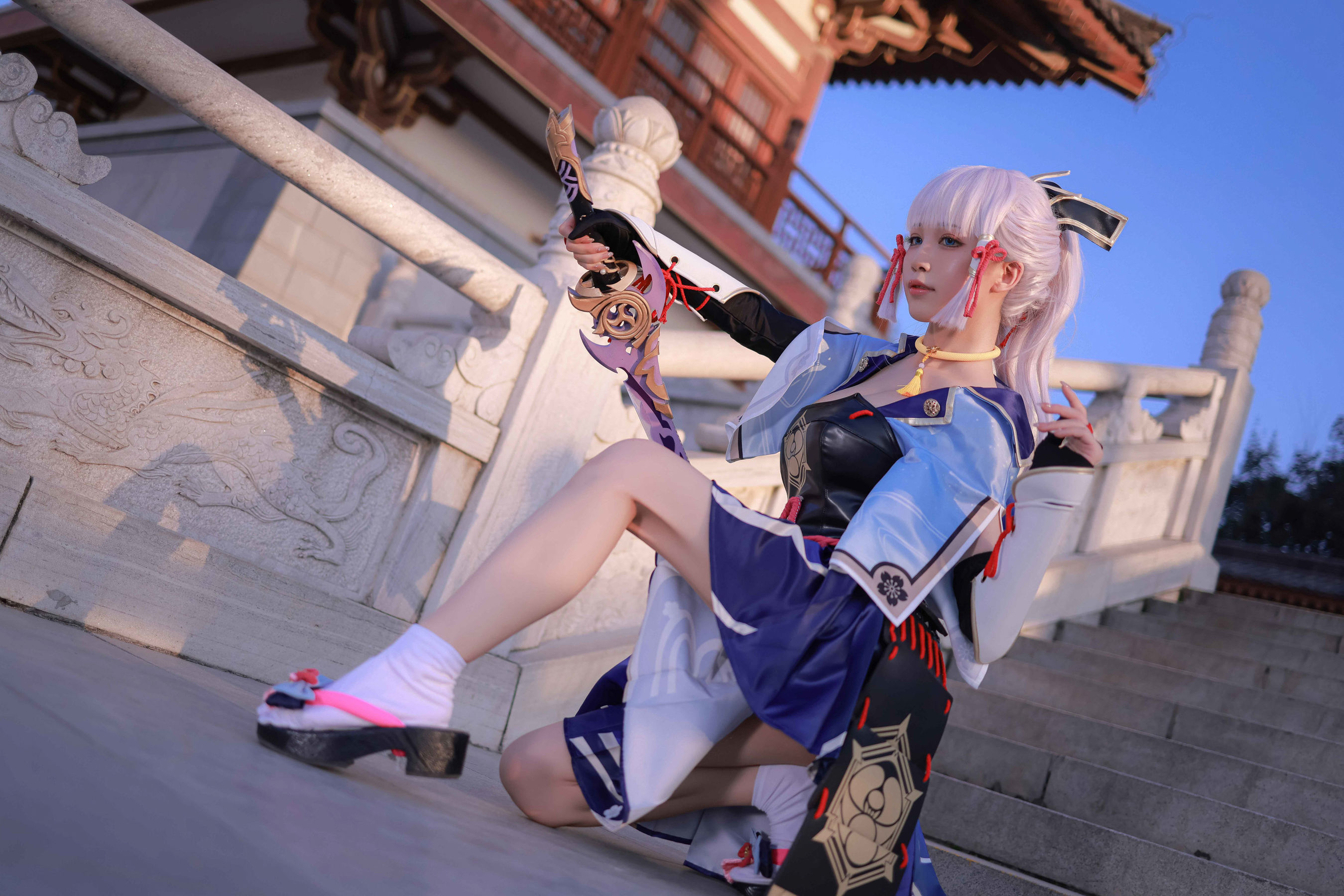 [网红COS] 动漫博主水淼aqua - 神里绫华
