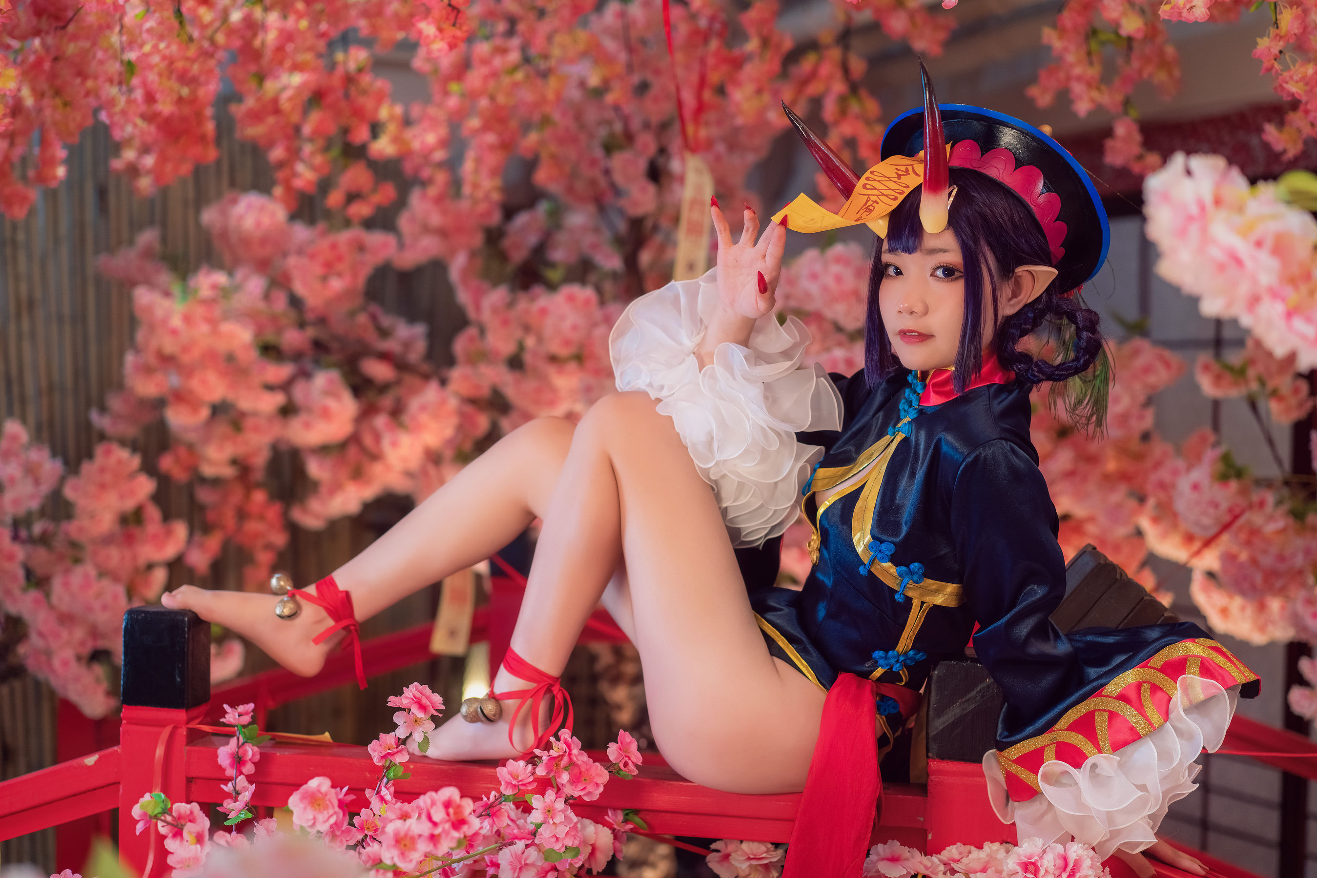 [网红COS] 动漫博主王胖胖u - fate酒吞僵尸童子