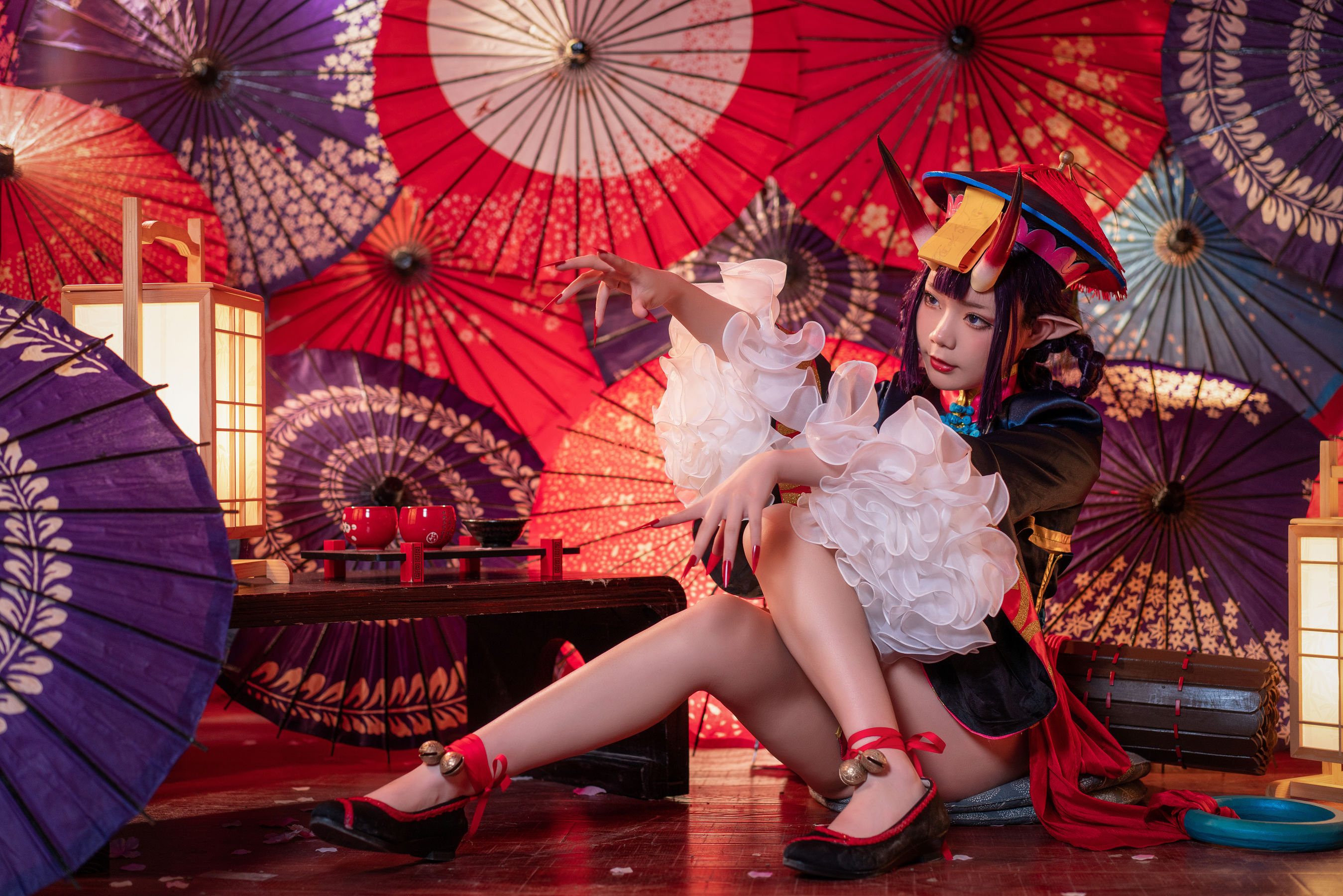 [网红COS] 动漫博主王胖胖u - fate酒吞僵尸童子