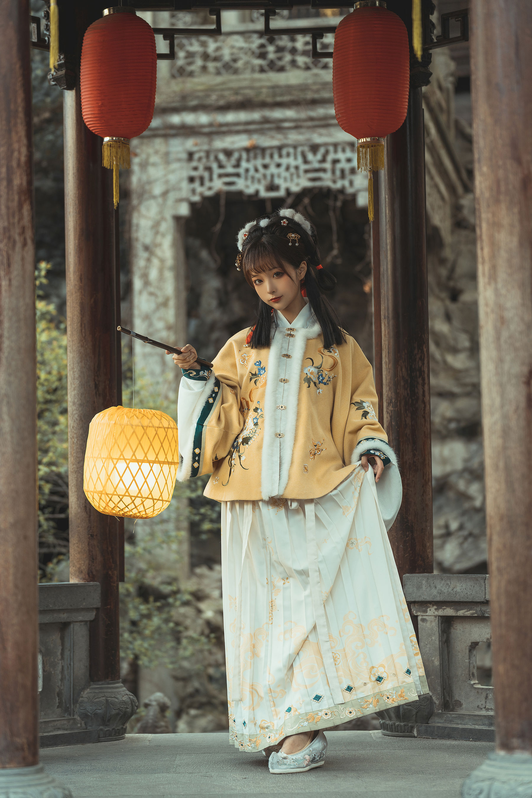 [网红COS] 动漫博主蠢沫沫 - 汉服私影