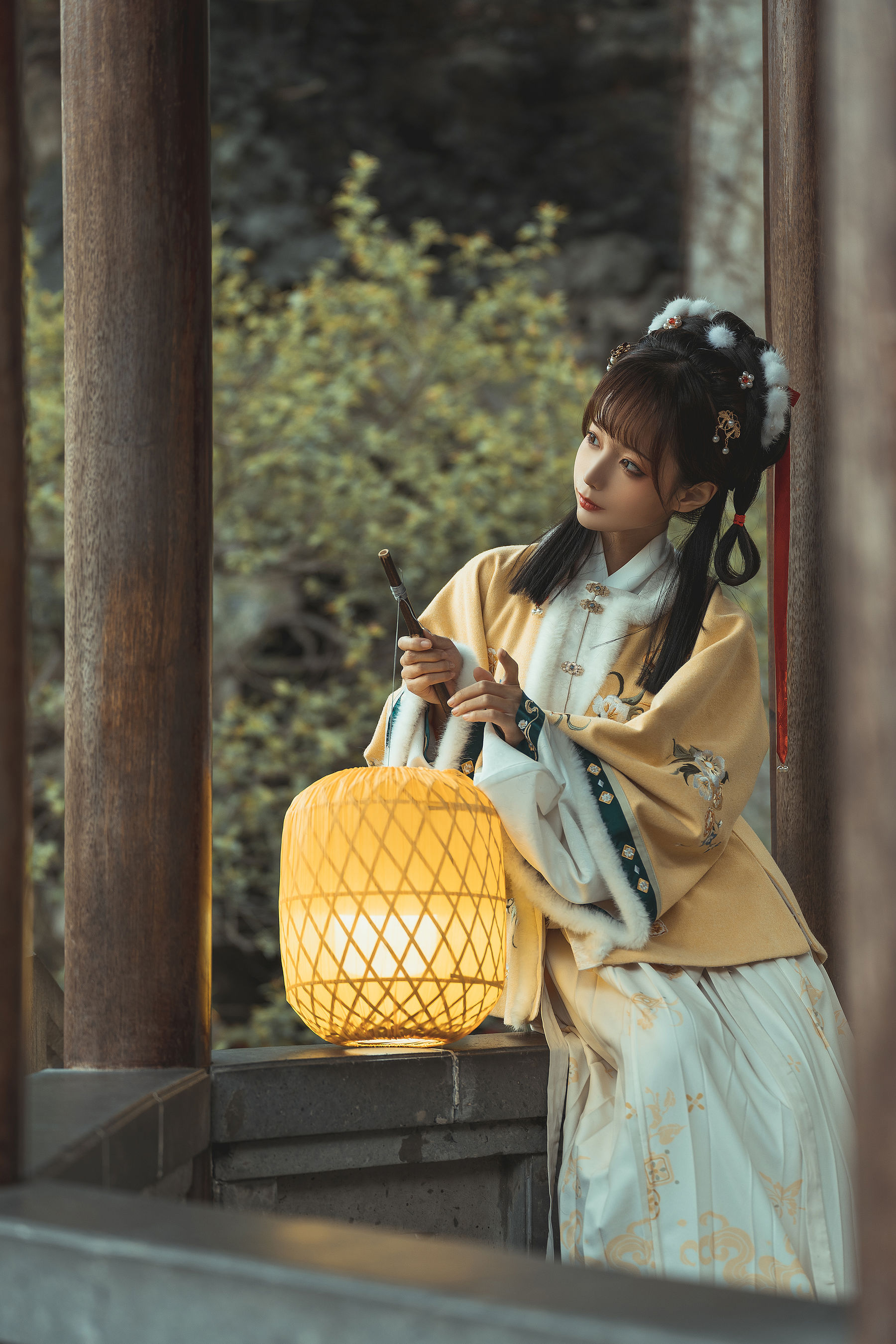 [网红COS] 动漫博主蠢沫沫 - 汉服私影