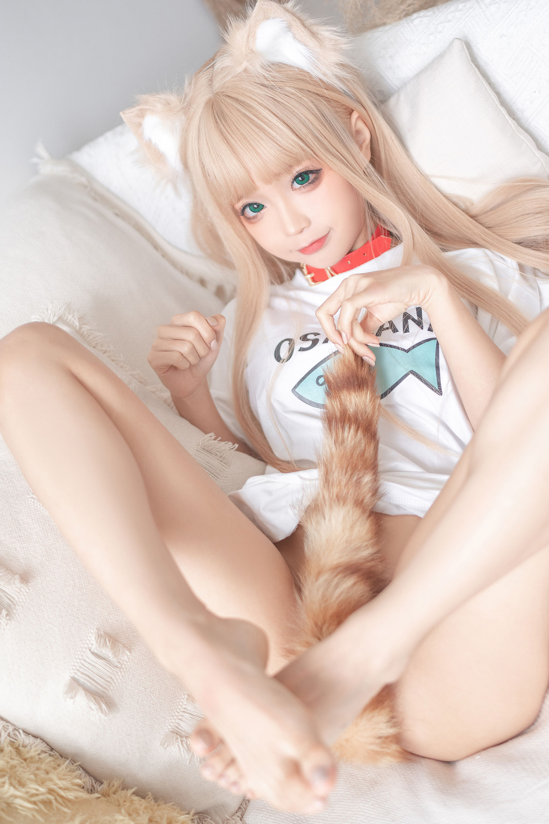 [网红COS] 动漫博主蠢沫沫 - 黄豆粉