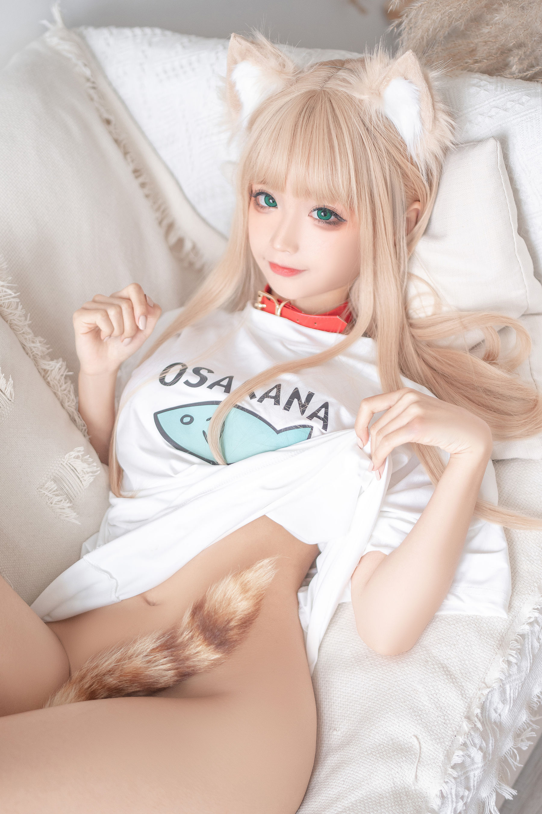 [网红COS] 动漫博主蠢沫沫 - 黄豆粉