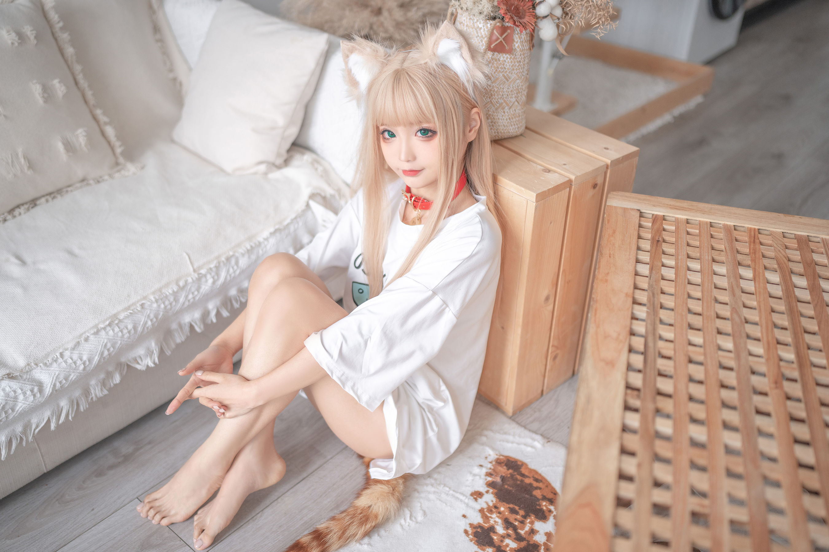 [网红COS] 动漫博主蠢沫沫 - 黄豆粉