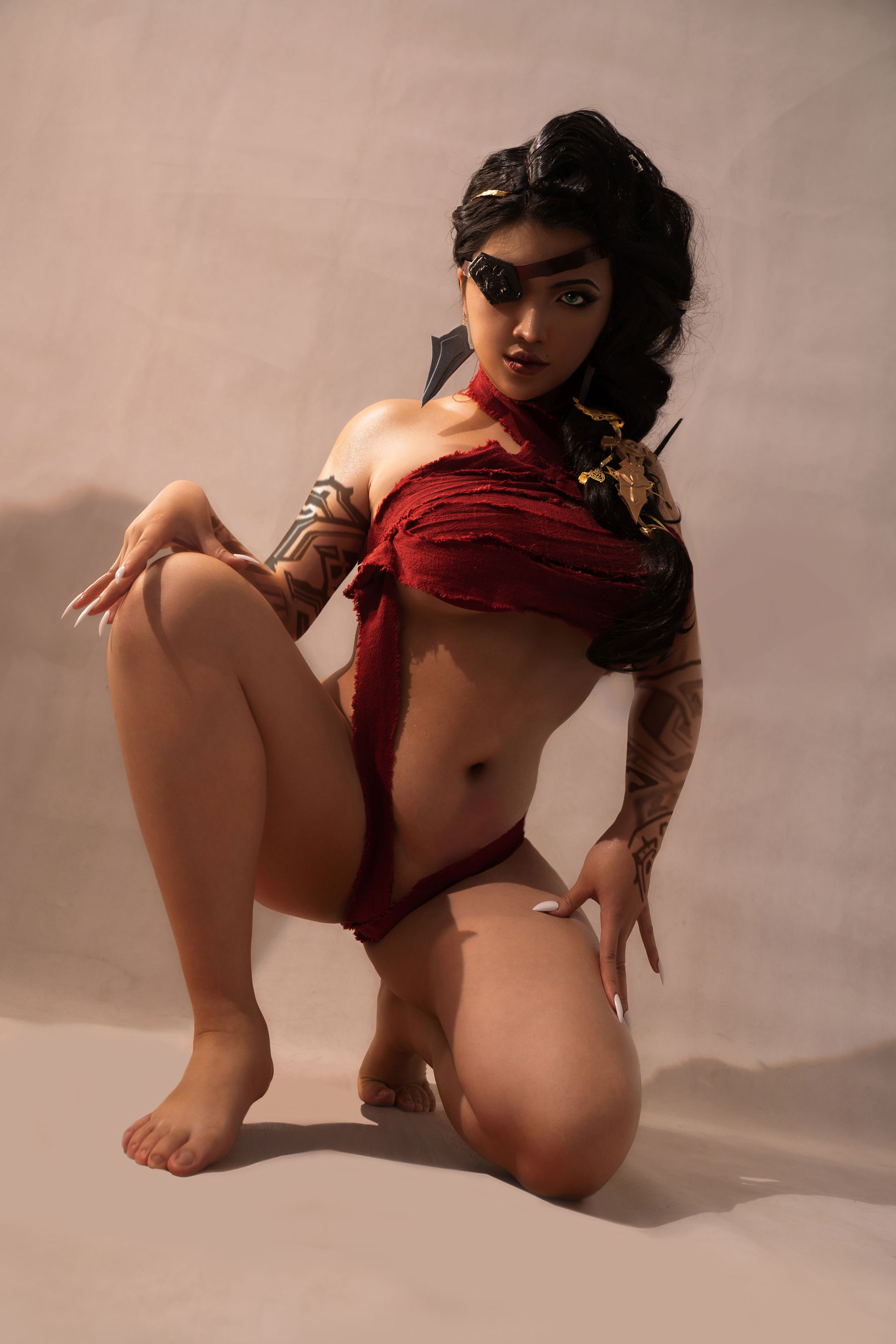 [网红COS] 千煌弑夜 - Desert Rose Samira