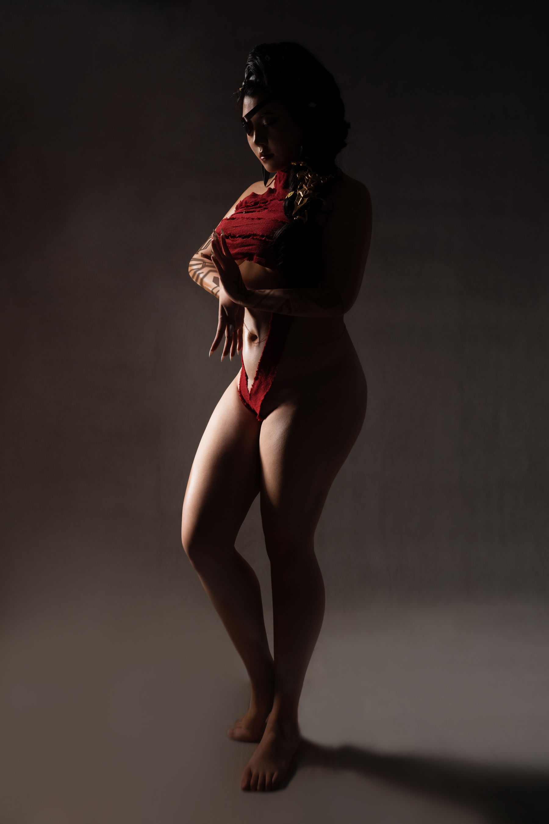 [网红COS] 千煌弑夜 - Desert Rose Samira