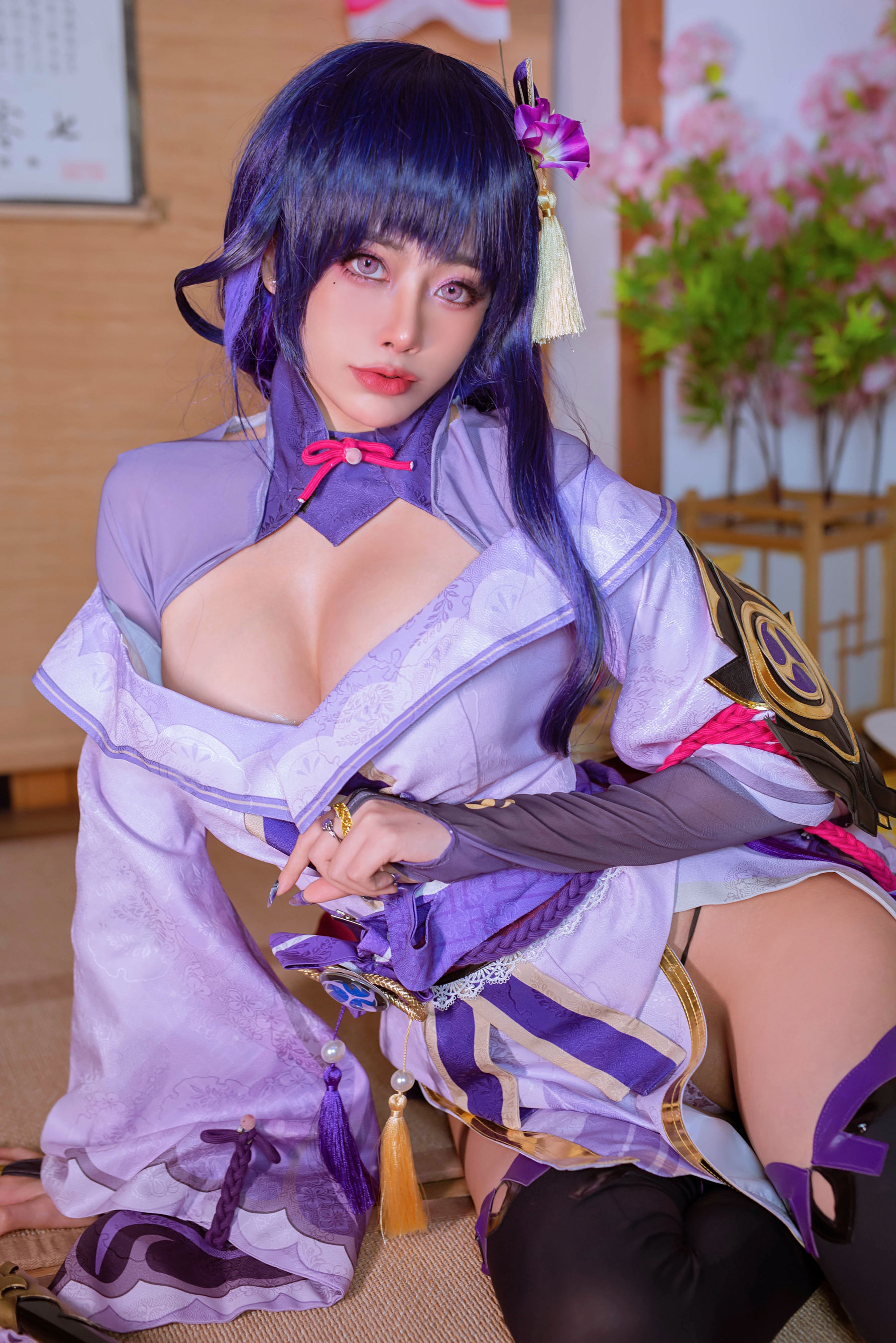 [网红COS] 日本性感萝莉Byoru - Raiden Shogun