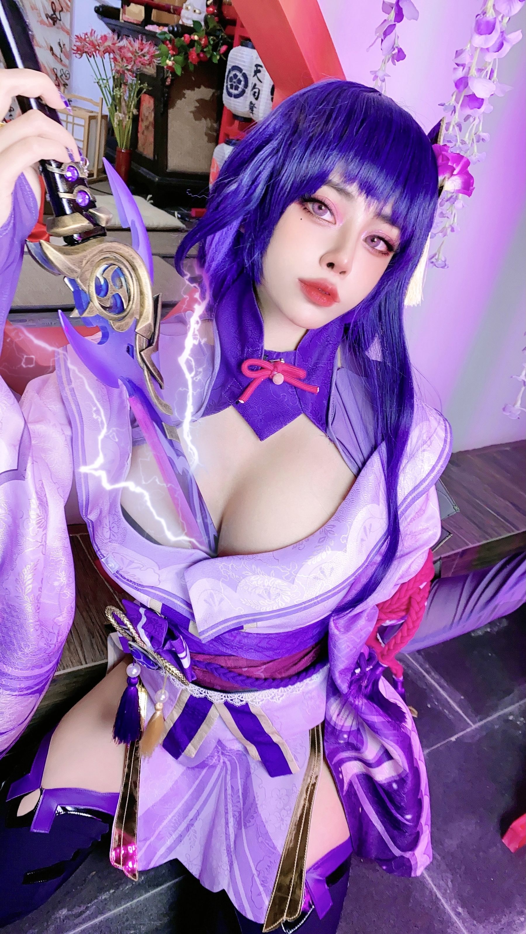 [网红COS] 日本性感萝莉Byoru - Raiden Shogun