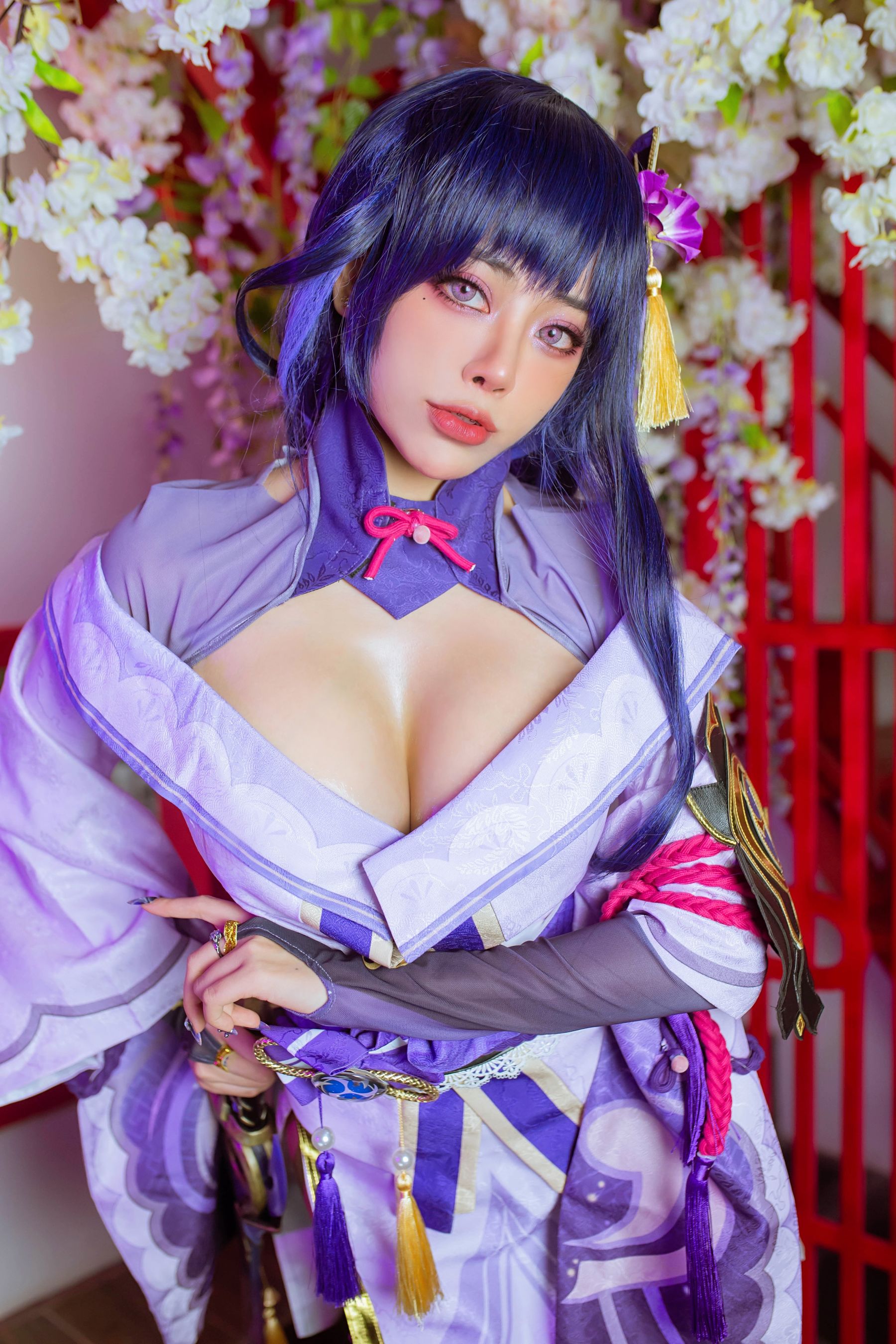 [网红COS] 日本性感萝莉Byoru - Raiden Shogun