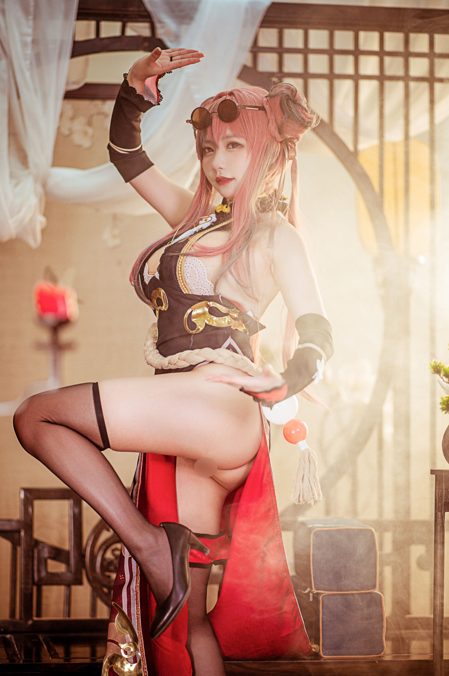 [网红COS] 是一只熊仔吗 - 布莱默顿 功夫少女