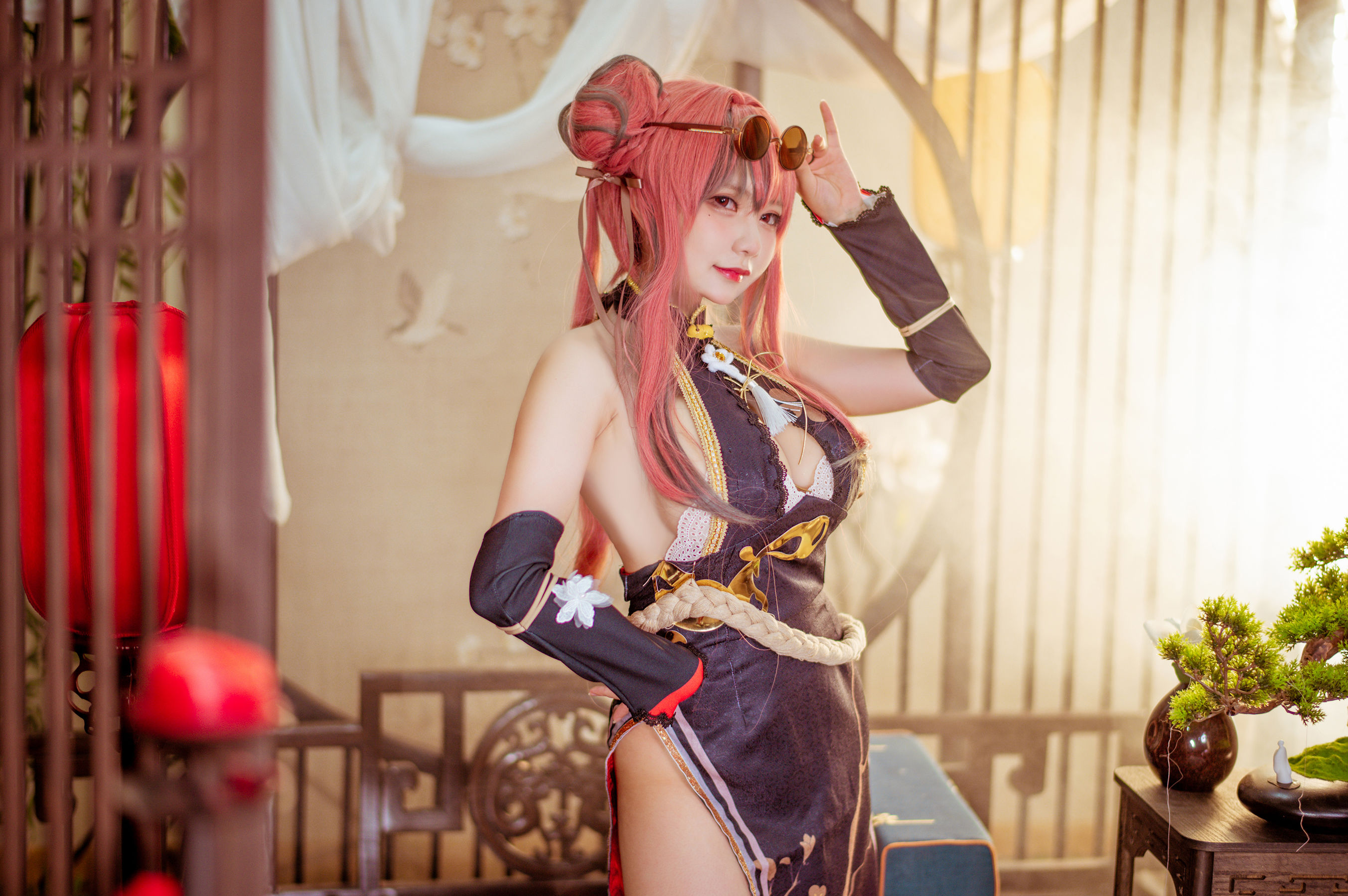 [网红COS] 是一只熊仔吗 - 布莱默顿 功夫少女