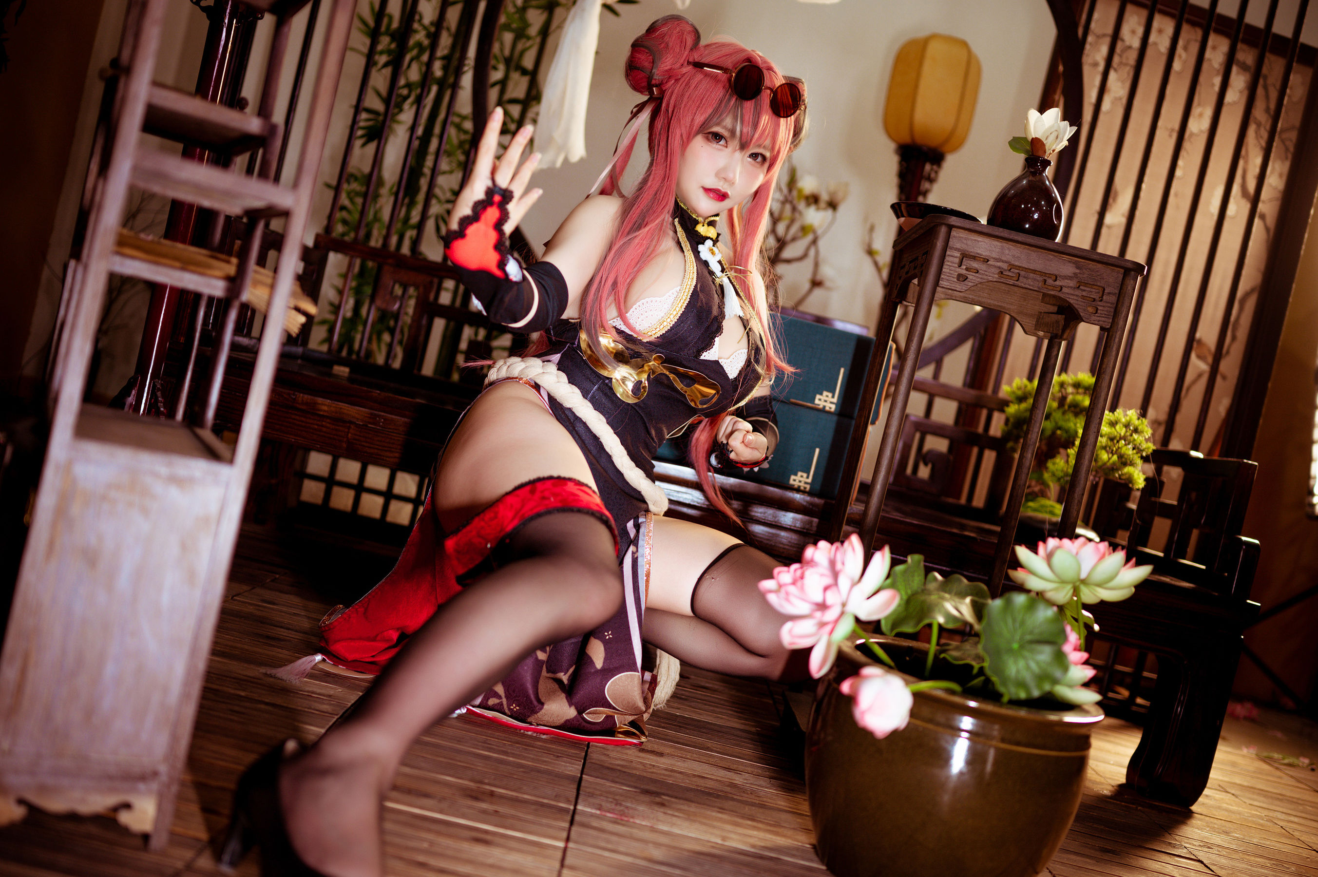 [网红COS] 是一只熊仔吗 - 布莱默顿 功夫少女