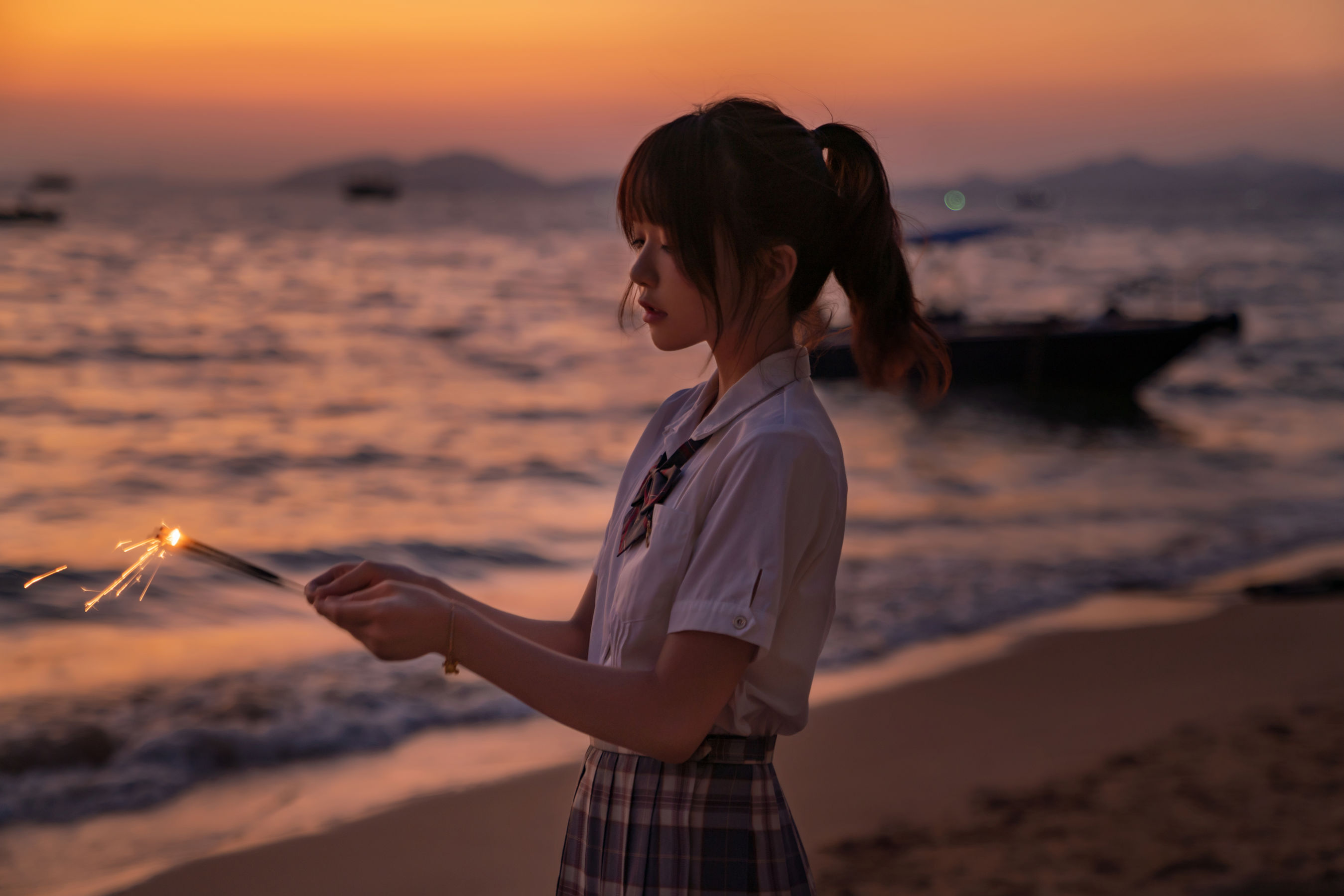 [网红COS] 桜桃喵 - 逐海