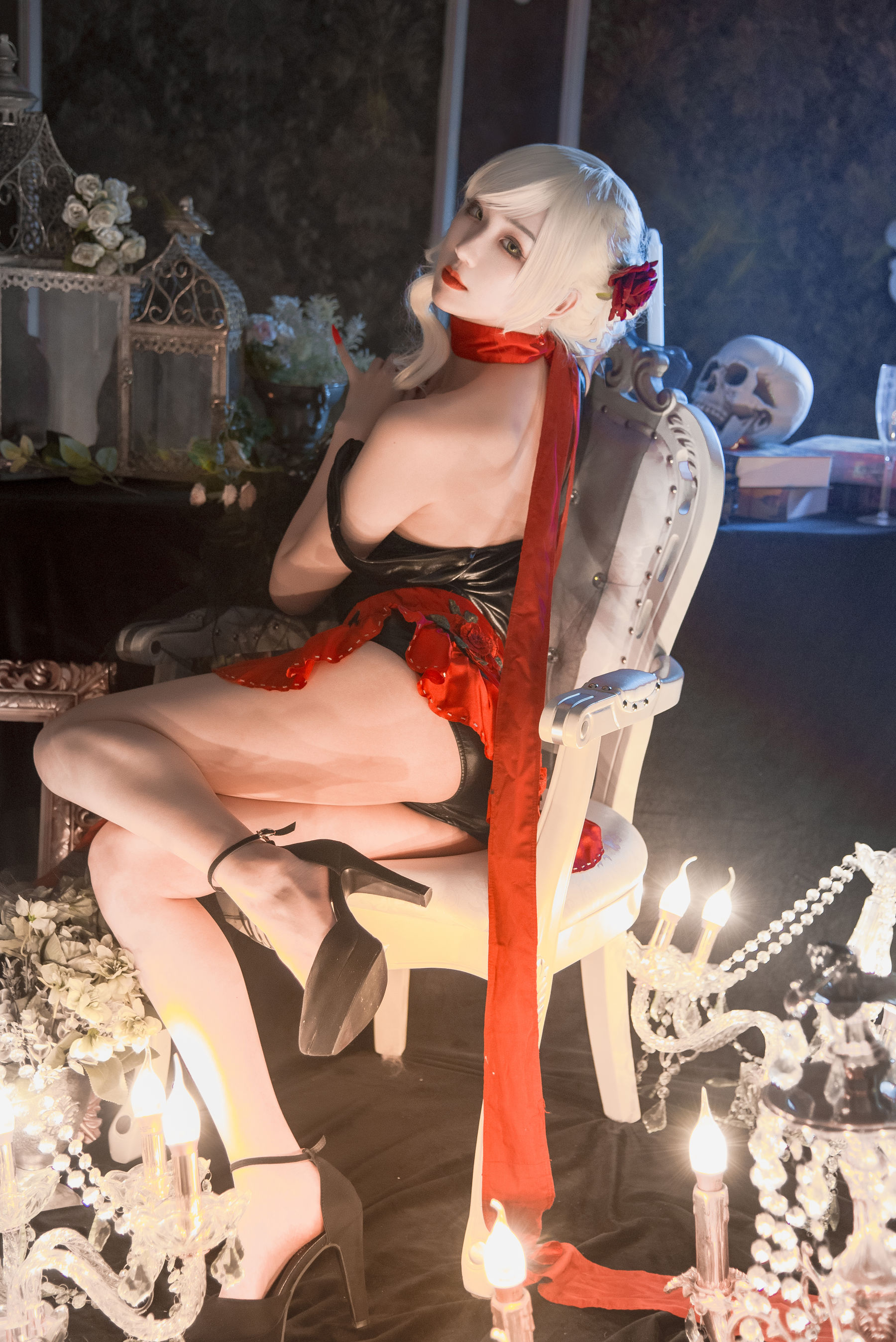 [网红COS] 瓦斯塔亚小龙虾 - 灵魂探戈伊芙琳