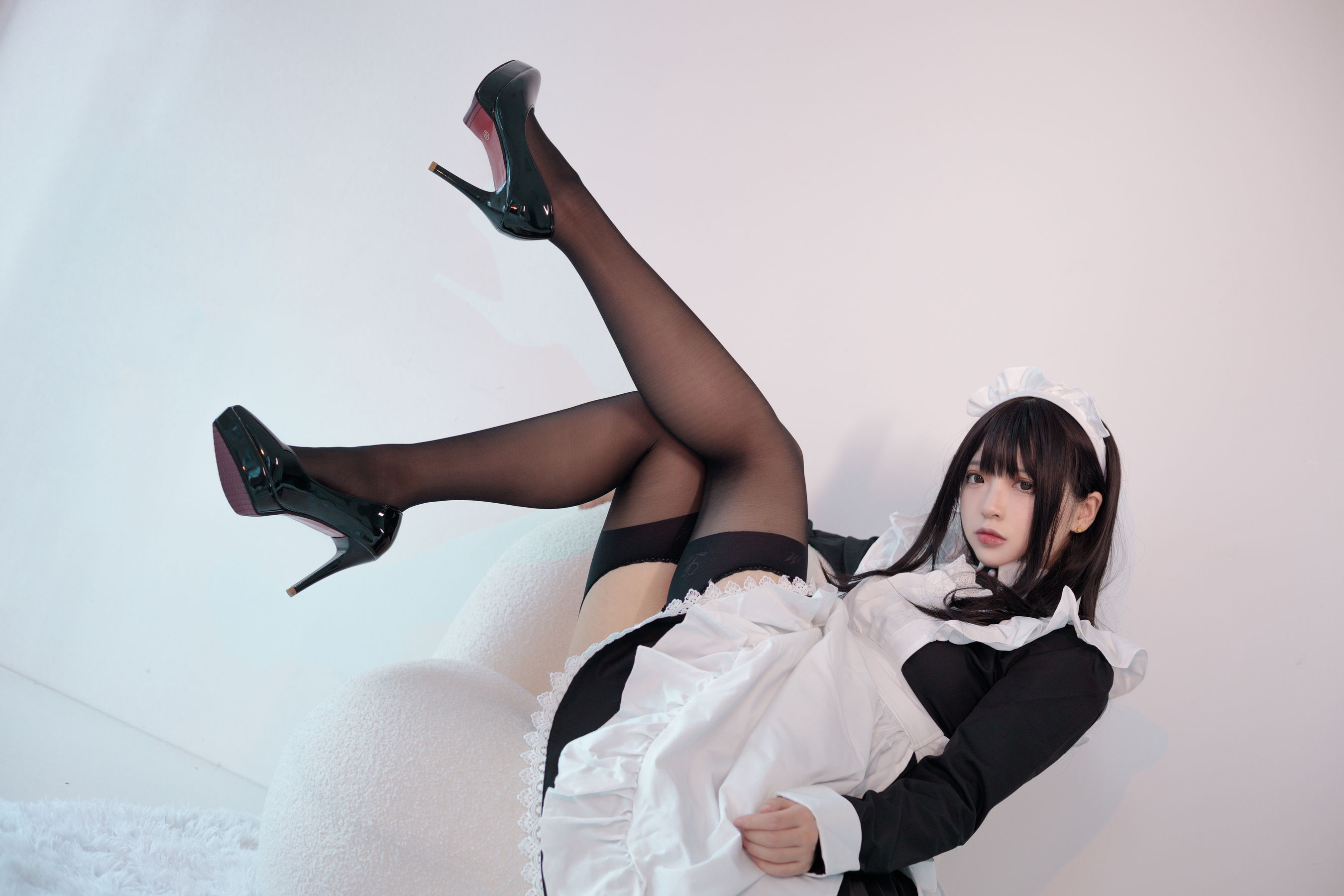 [网红COS] 疯猫ss - 女仆