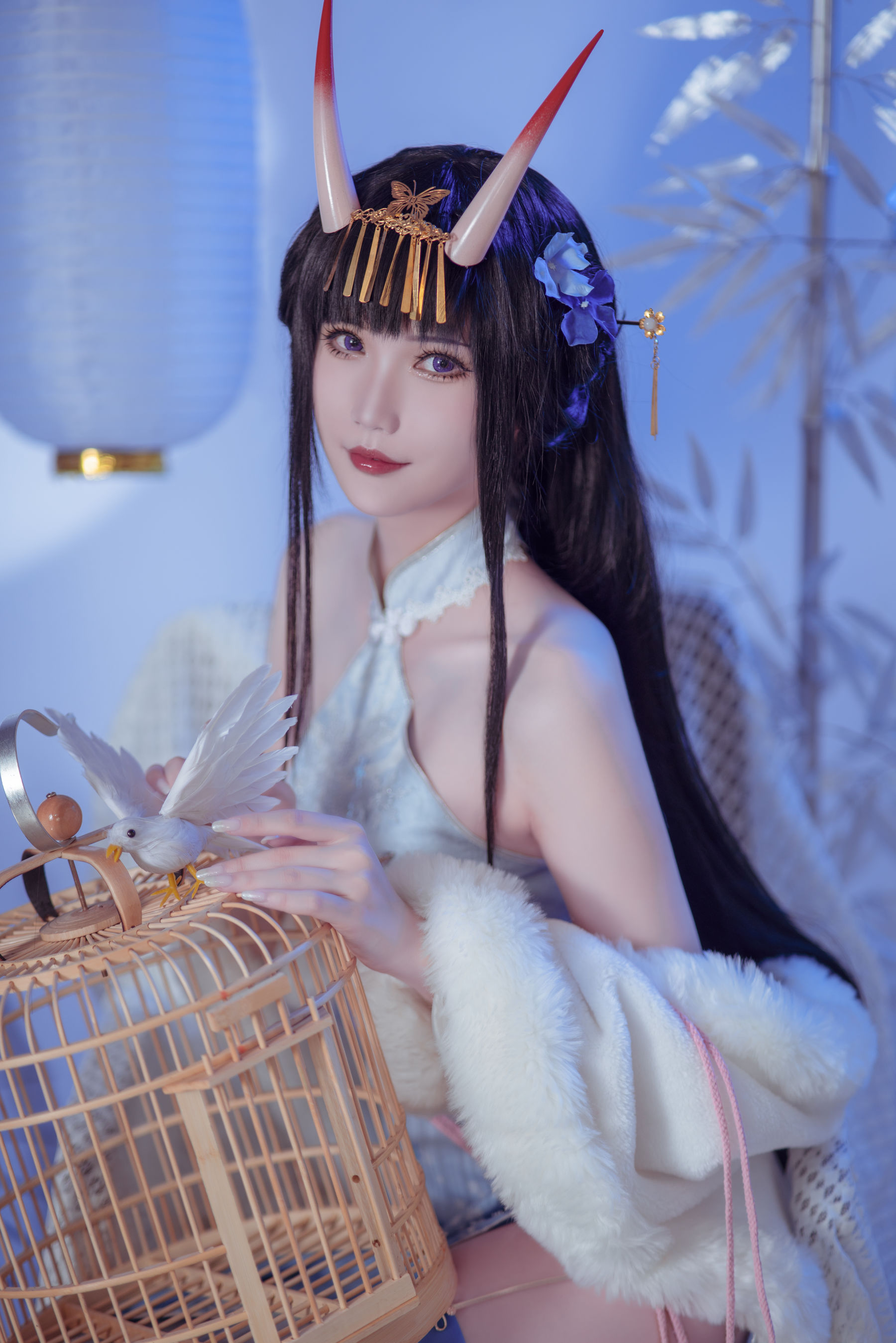 [网红COS] 花兮_honoka - 能代 冬雪沁香