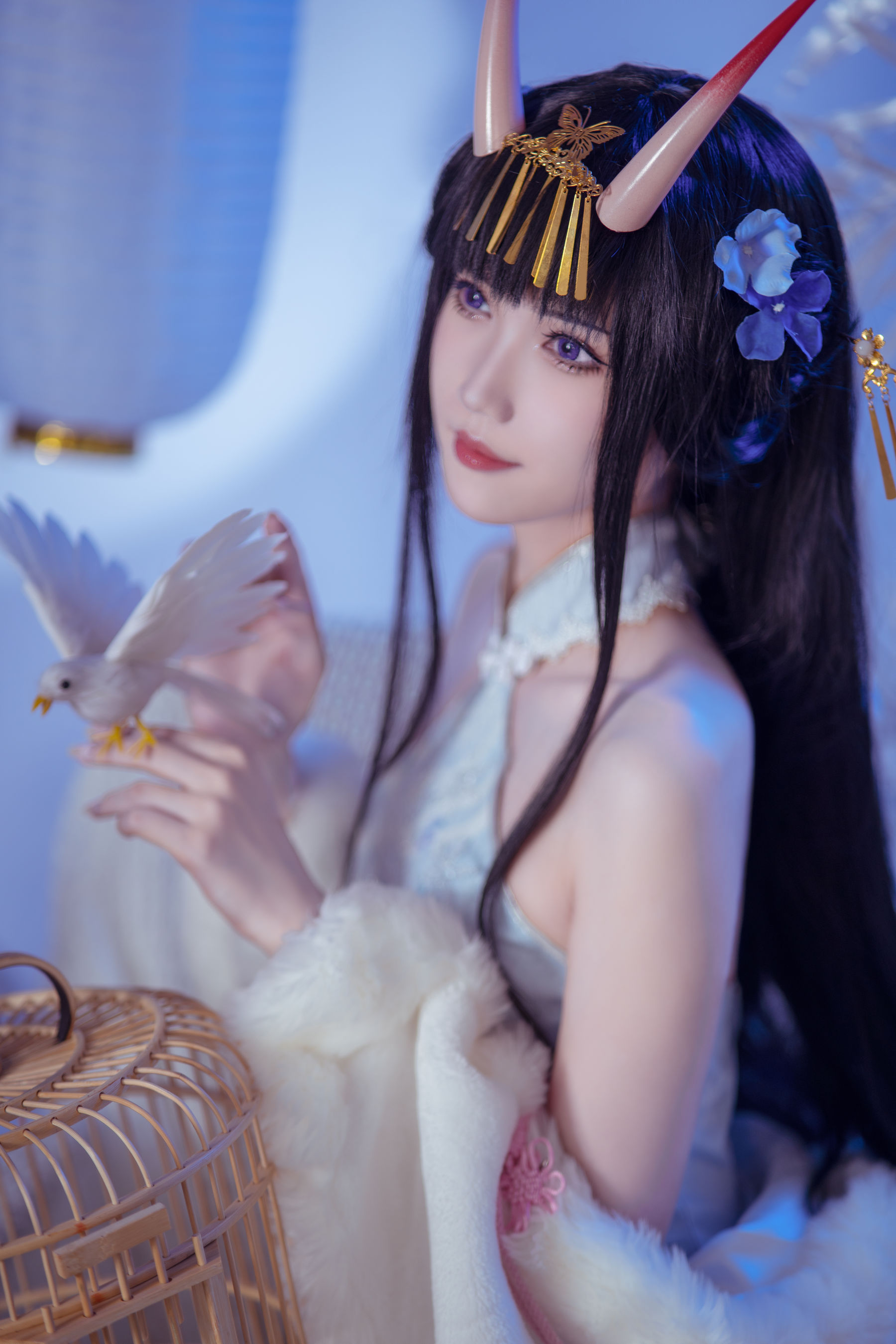 [网红COS] 花兮_honoka - 能代 冬雪沁香