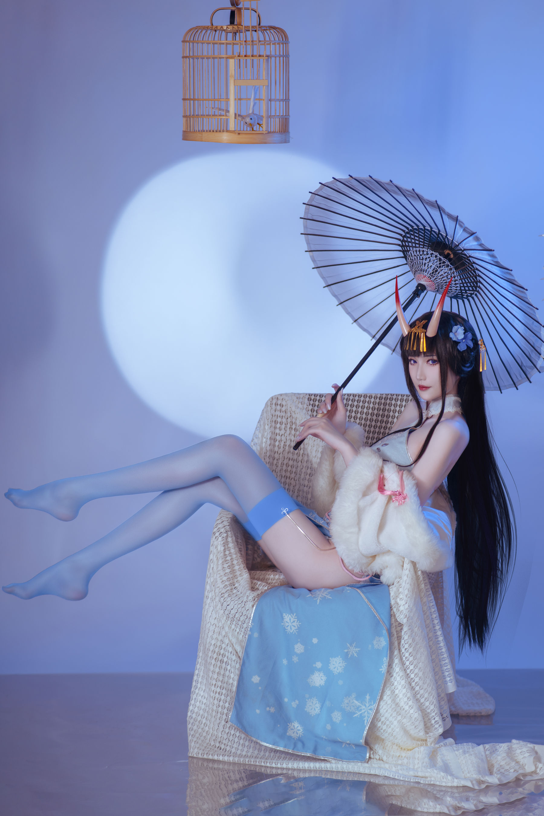 [网红COS] 花兮_honoka - 能代 冬雪沁香