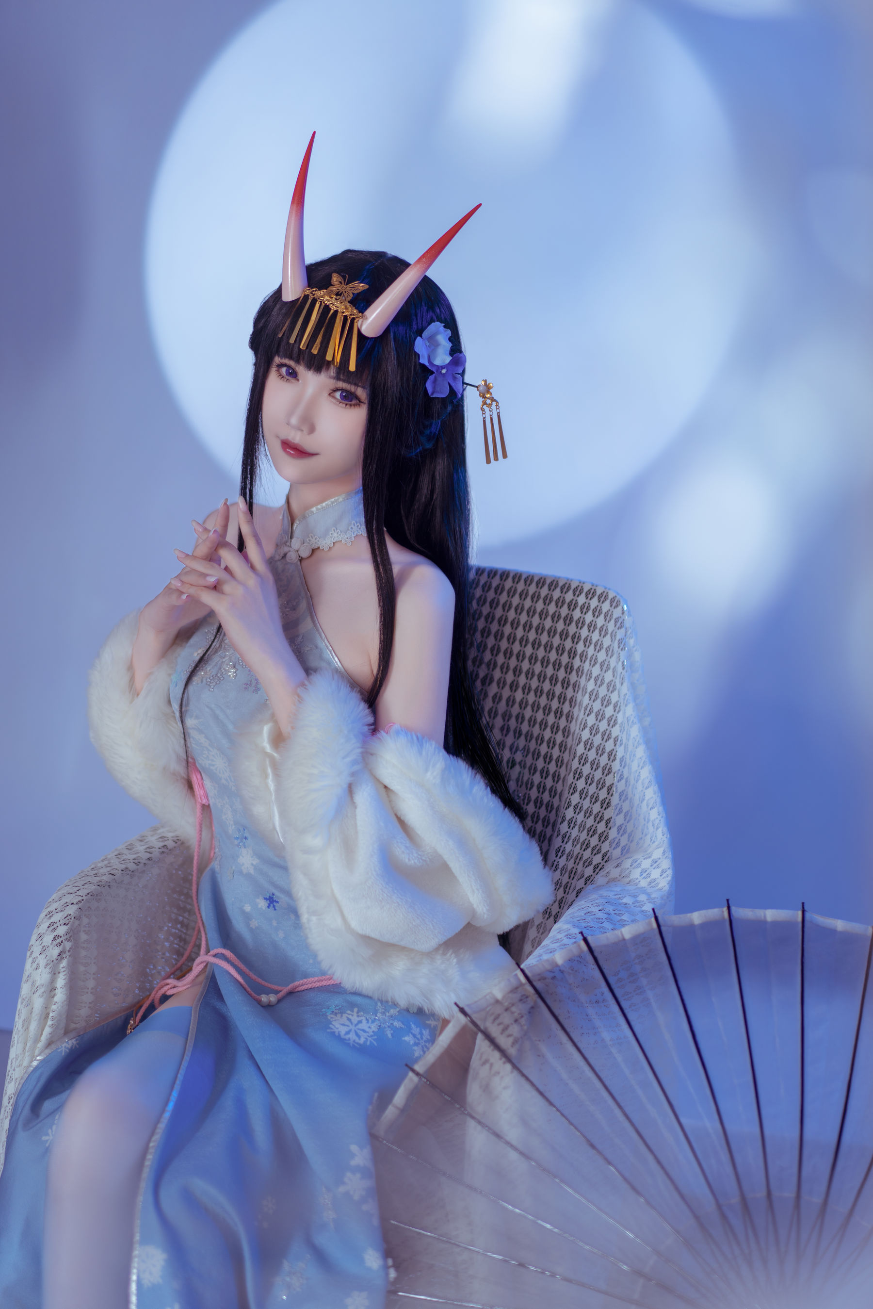 [网红COS] 花兮_honoka - 能代 冬雪沁香