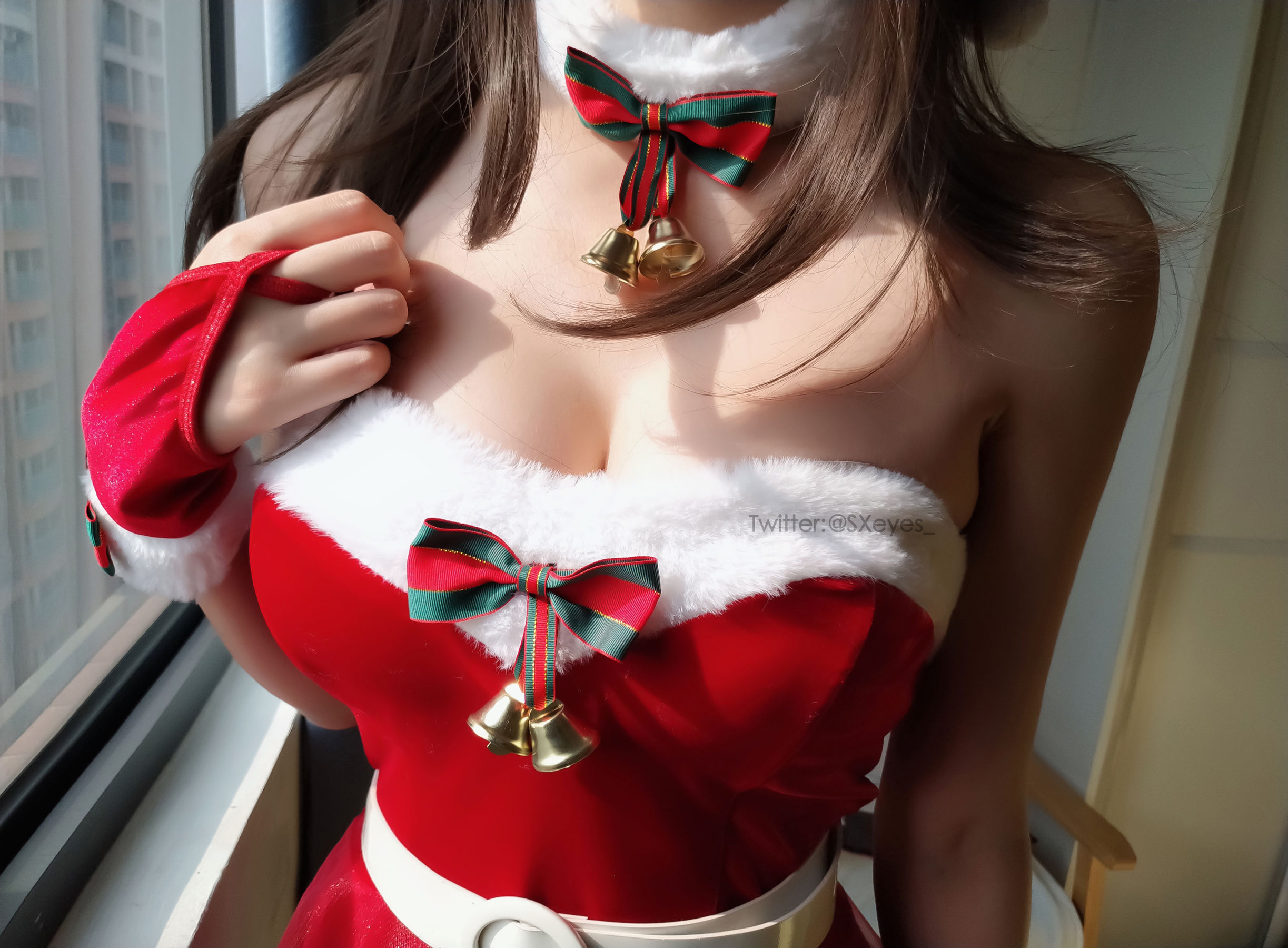 [网红COS] 萌妹子眼酱大魔王w - 圣诞老人