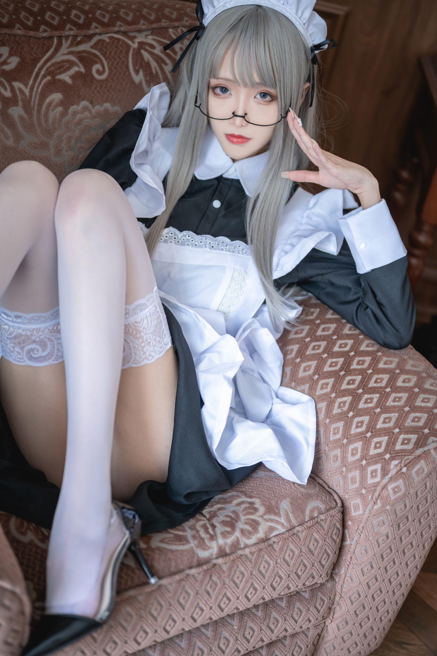 [网红COS] 长腿Coser青青子Js - 职业恋爱