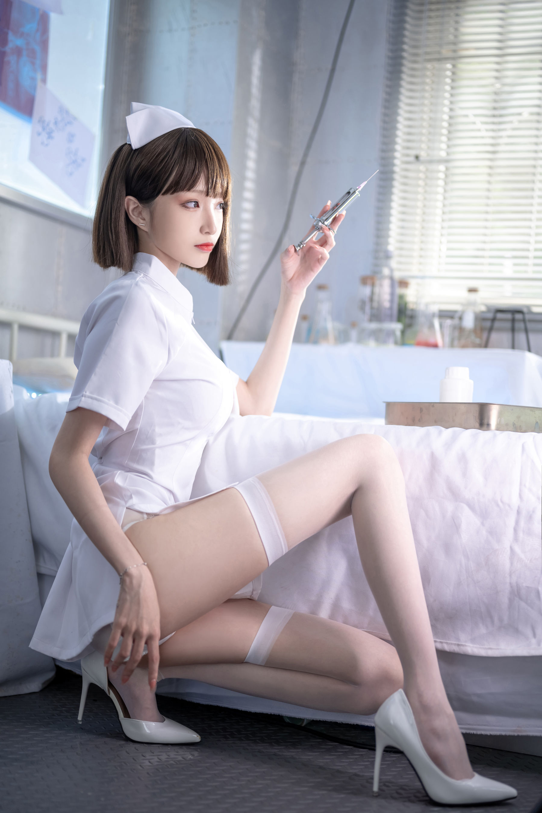 [网红COS] 长腿Coser青青子Js - 职业恋爱