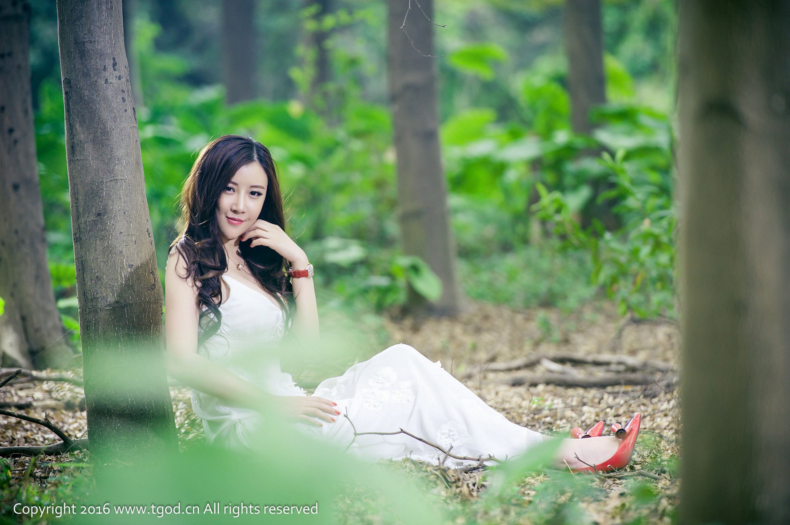 王婉悠Queen《丛林系列》 [推女神TGOD]