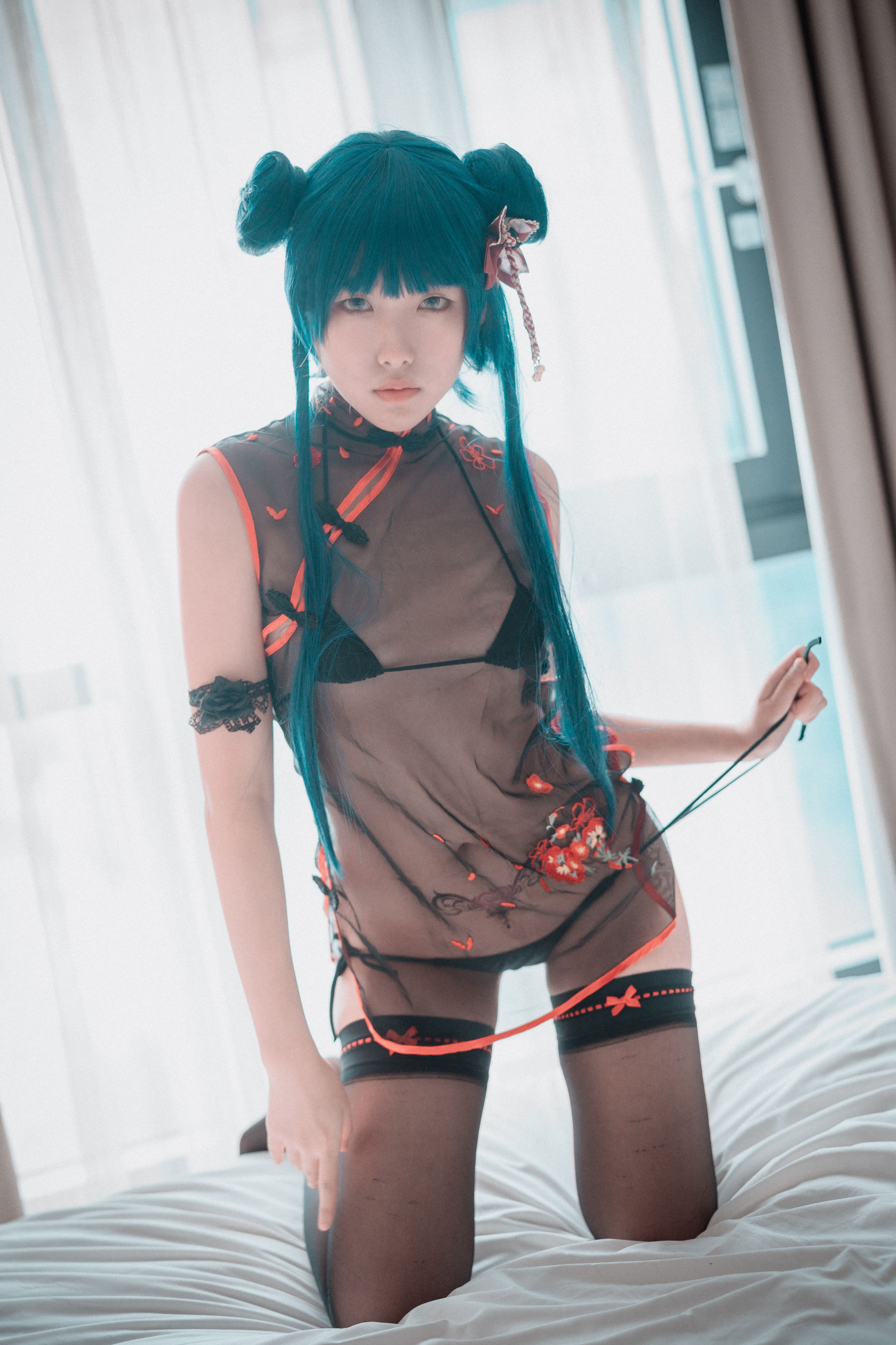 [DJAWA]  Sonson - Sheer Qipao Girl