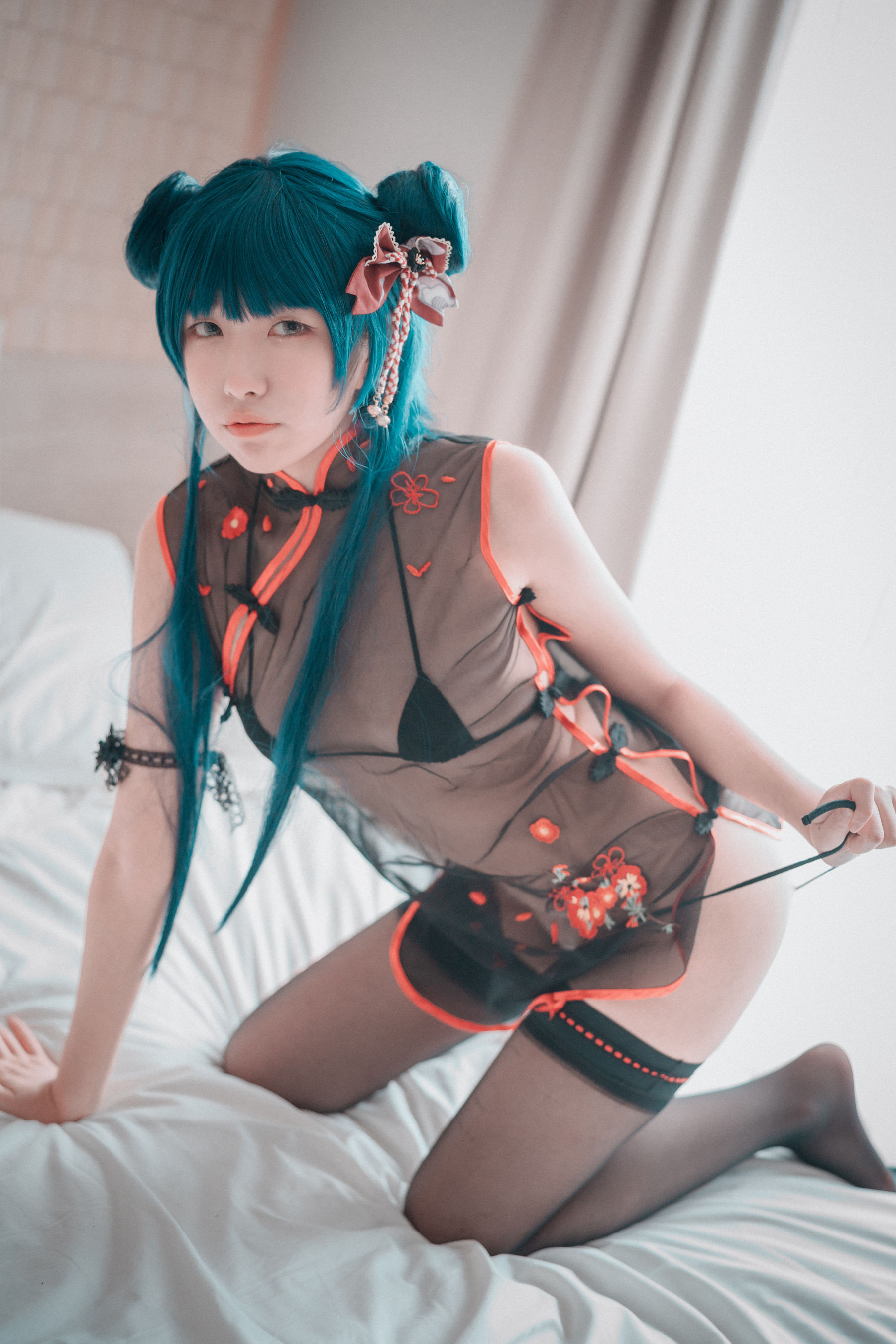 [DJAWA]  Sonson - Sheer Qipao Girl