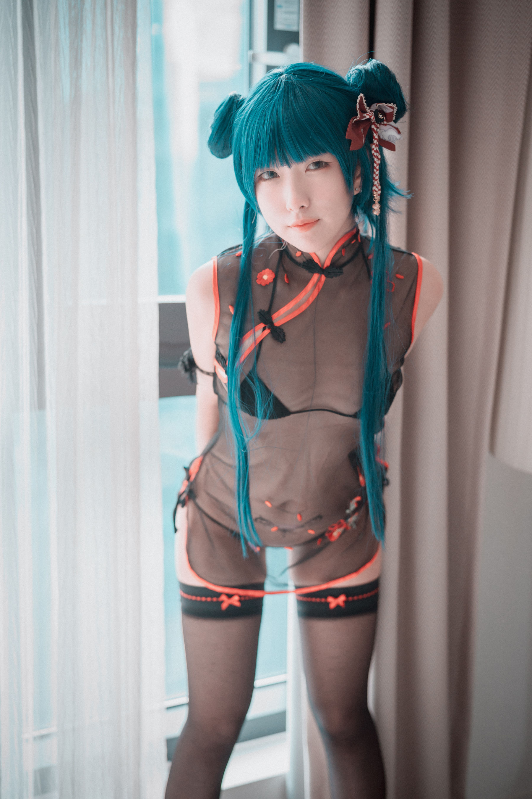 [DJAWA]  Sonson - Sheer Qipao Girl