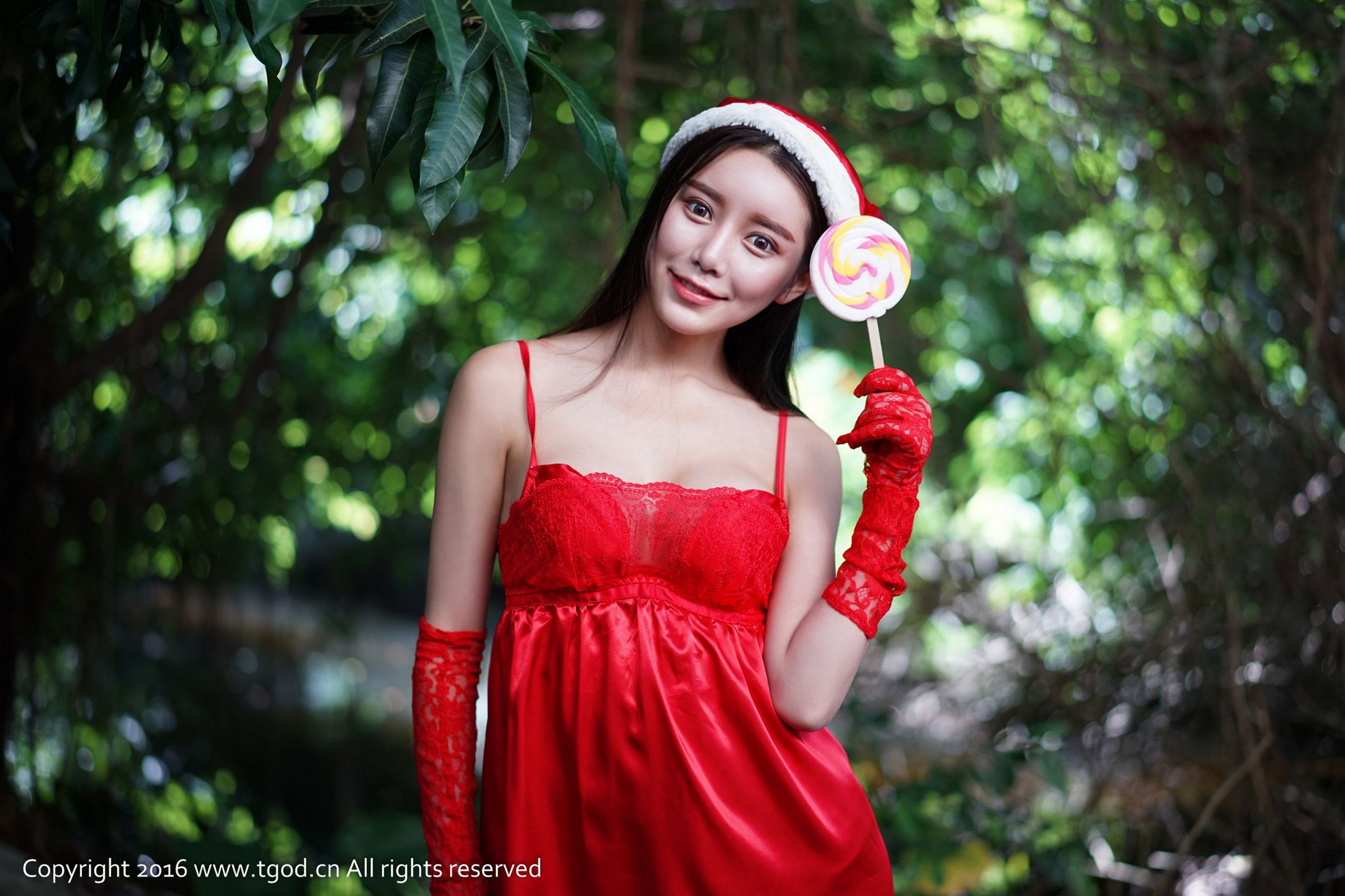 徐妍馨Mandy《天使般的笑容 女仆圣诞装》 [推女神TGOD]