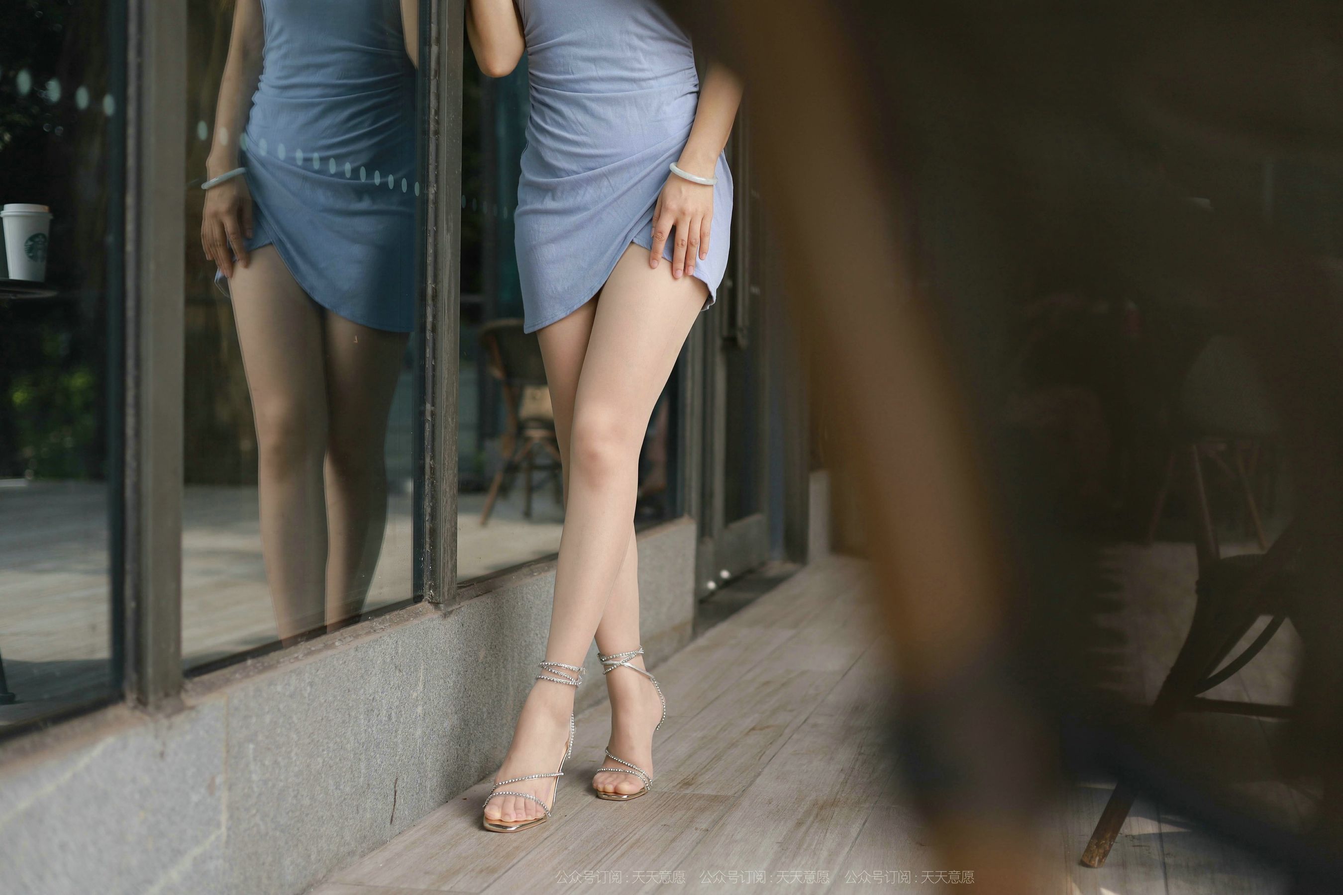 [IESS异思趣向]  模特：小婕《咖啡店邂逅网紅美女》