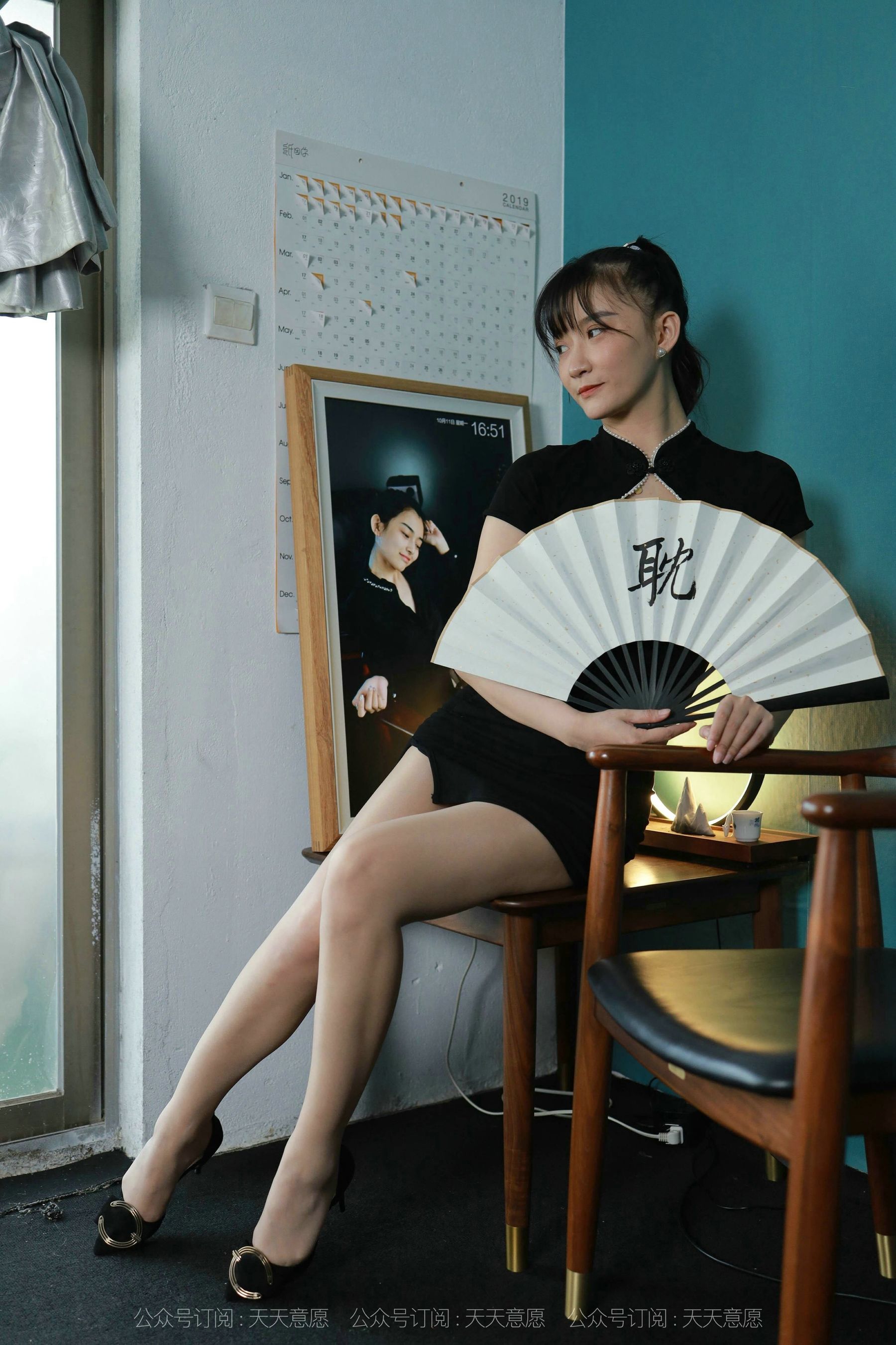 [IESS异思趣向]  模特：秋秋《妩媚旗袍》