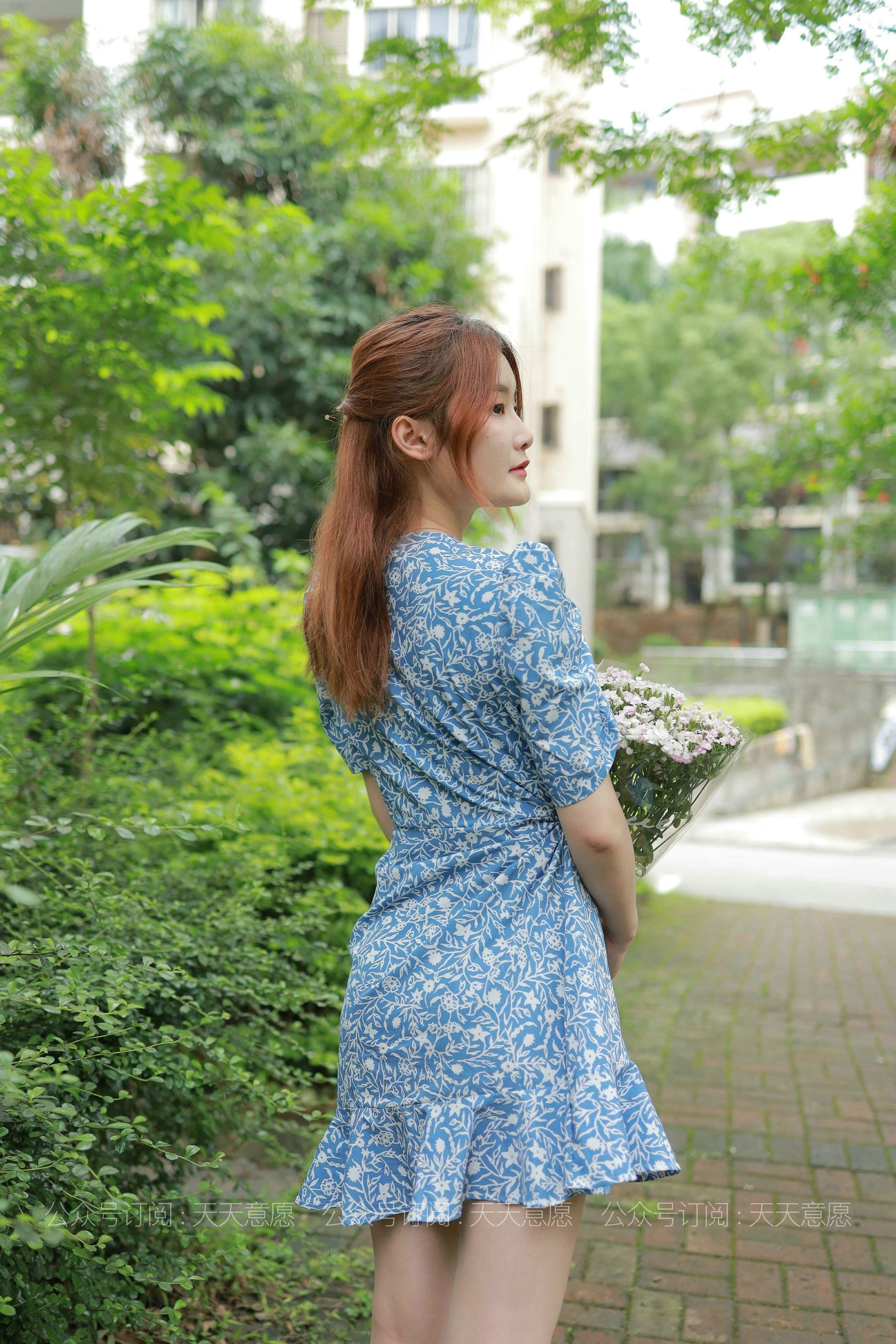 [IESS异思趣向]  模特：紫薇《卖花的小女孩》