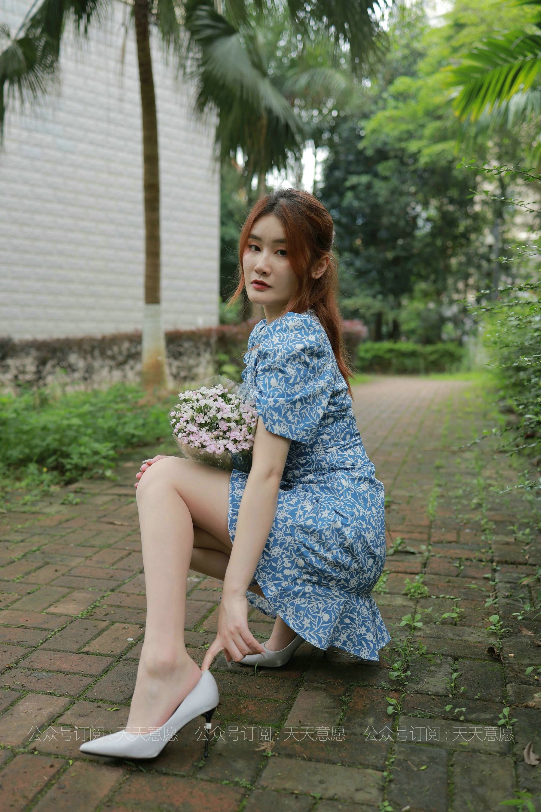 [IESS异思趣向]  模特：紫薇《卖花的小女孩》