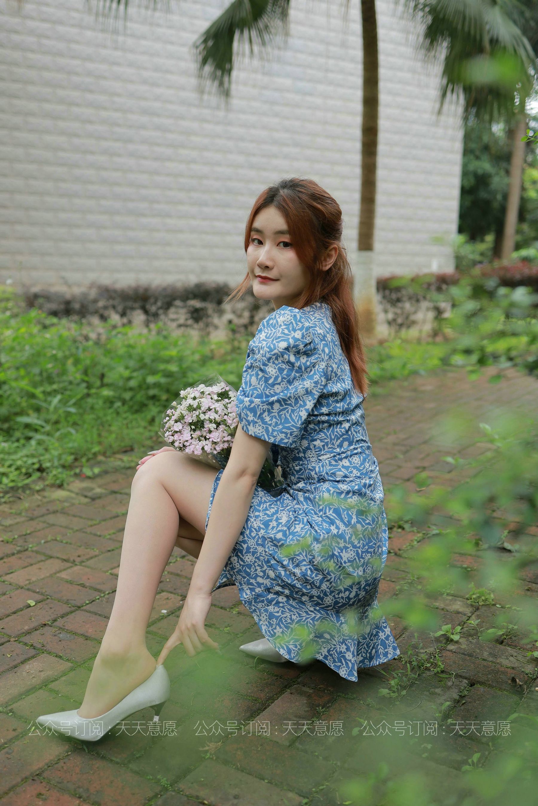 [IESS异思趣向]  模特：紫薇《卖花的小女孩》