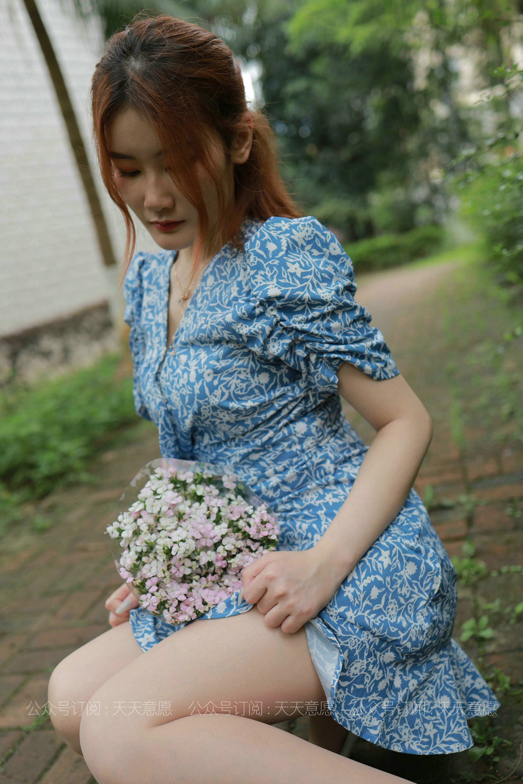 [IESS异思趣向]  模特：紫薇《卖花的小女孩》