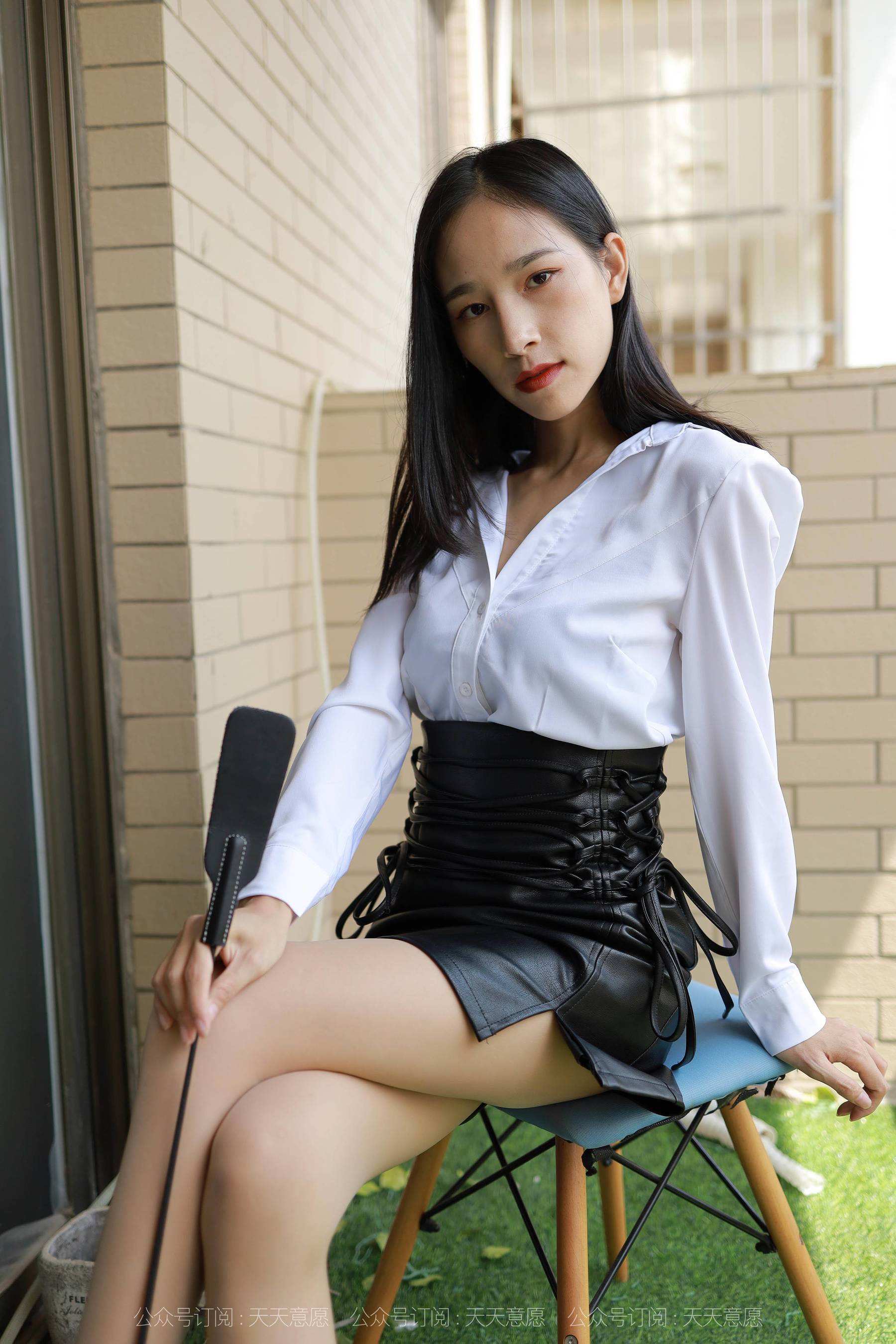 [IESS异思趣向]  模特：美子《性感绑带裙》