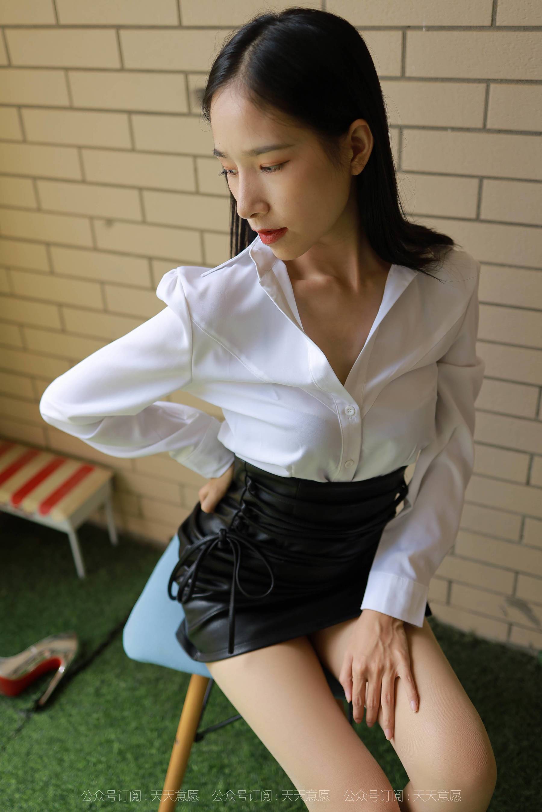 [IESS异思趣向]  模特：美子《性感绑带裙》