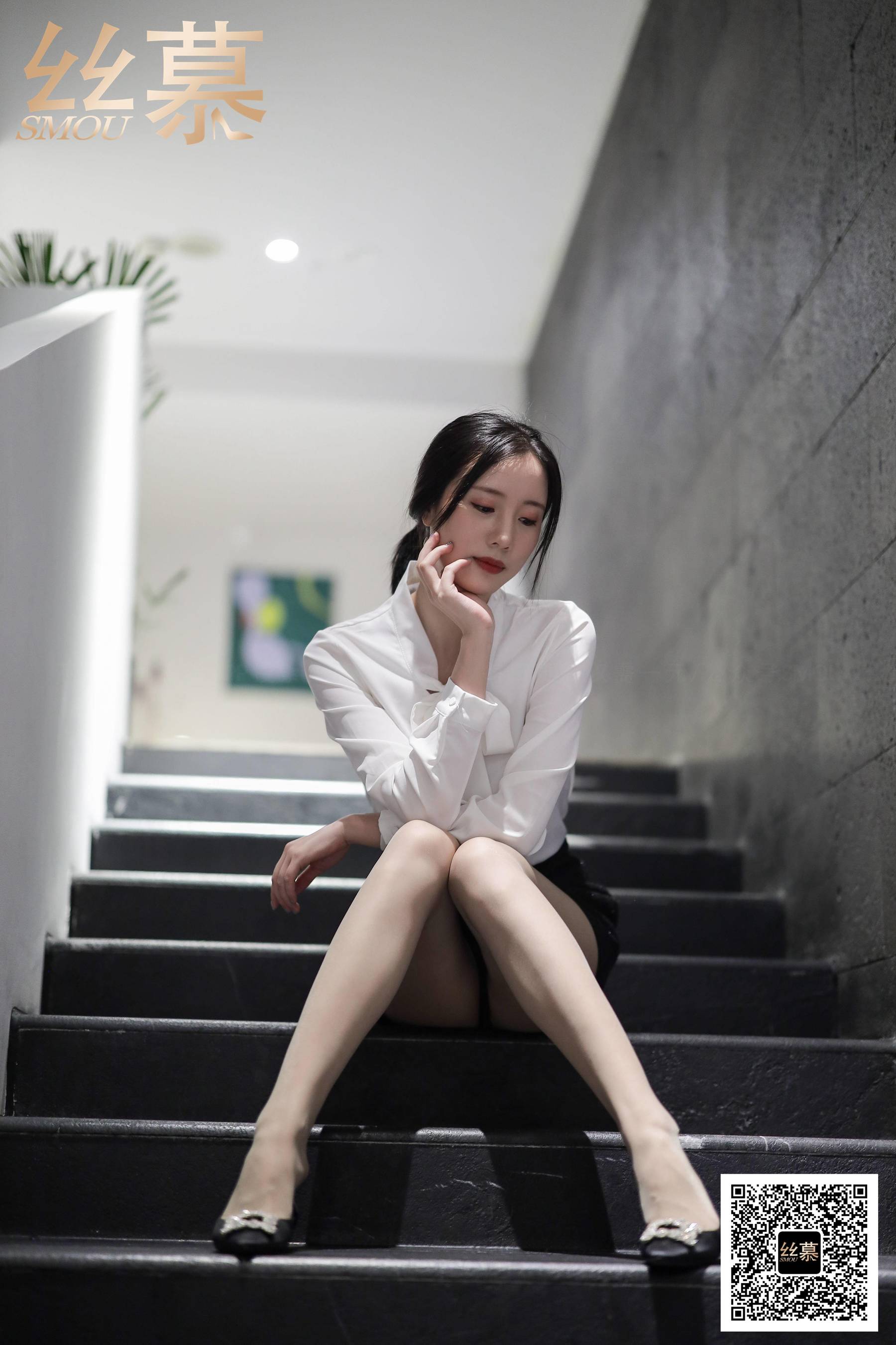 [丝慕GIRL]特写集 TX089 紫宁《平底鞋女神》