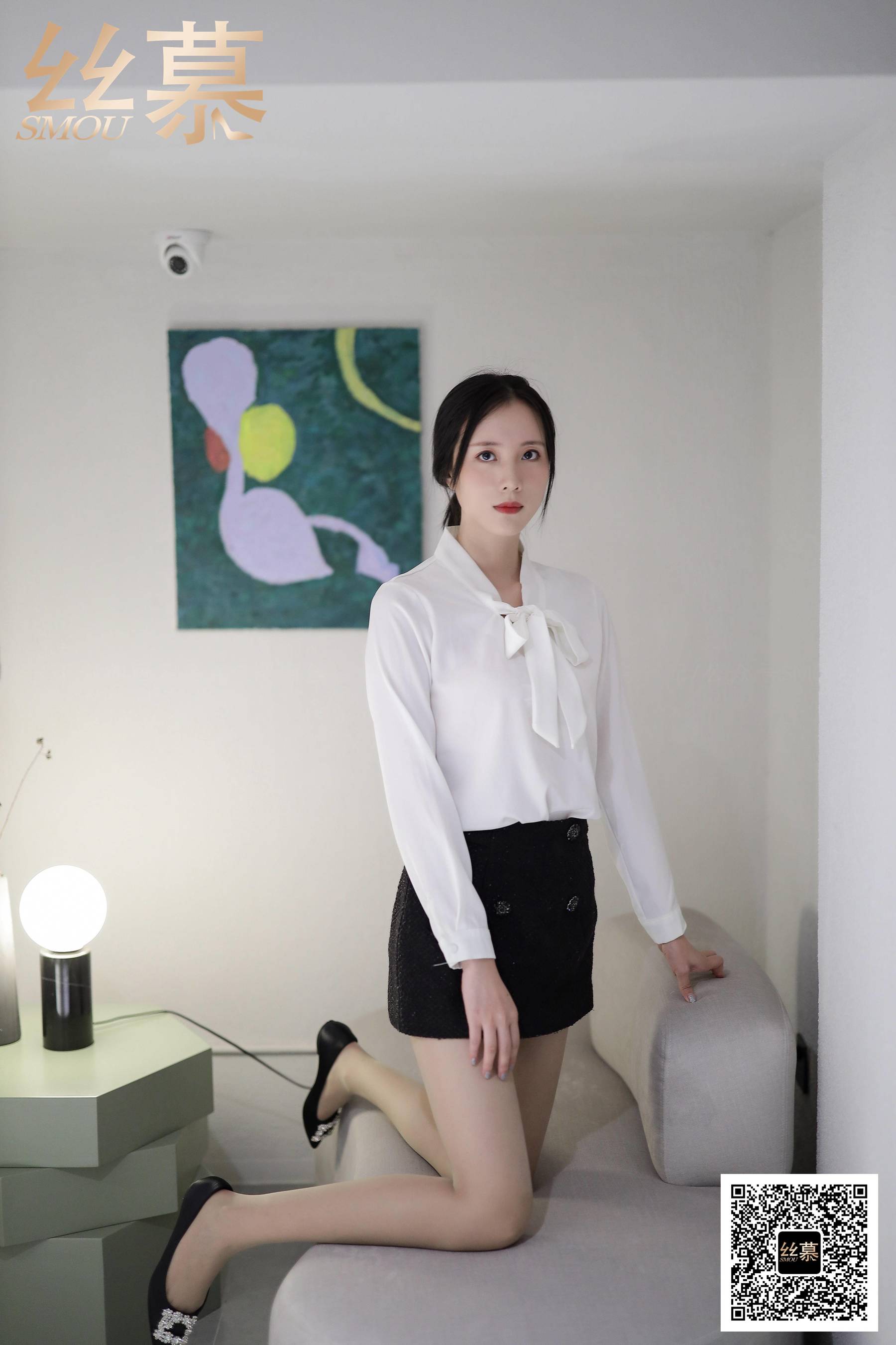 [丝慕GIRL]特写集 TX089 紫宁《平底鞋女神》